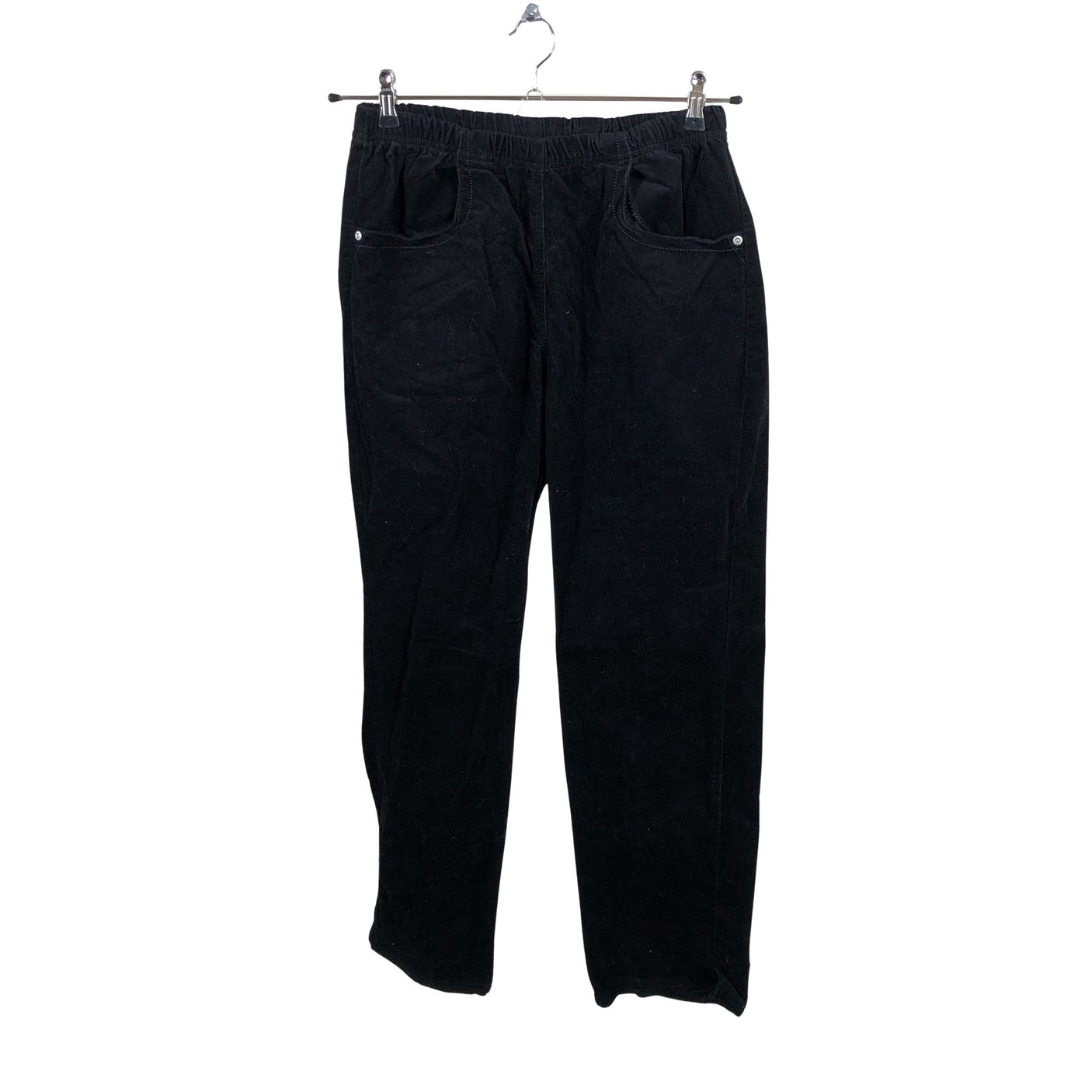 Unisex Signature - Velvet pants, size 36 - Black (1)