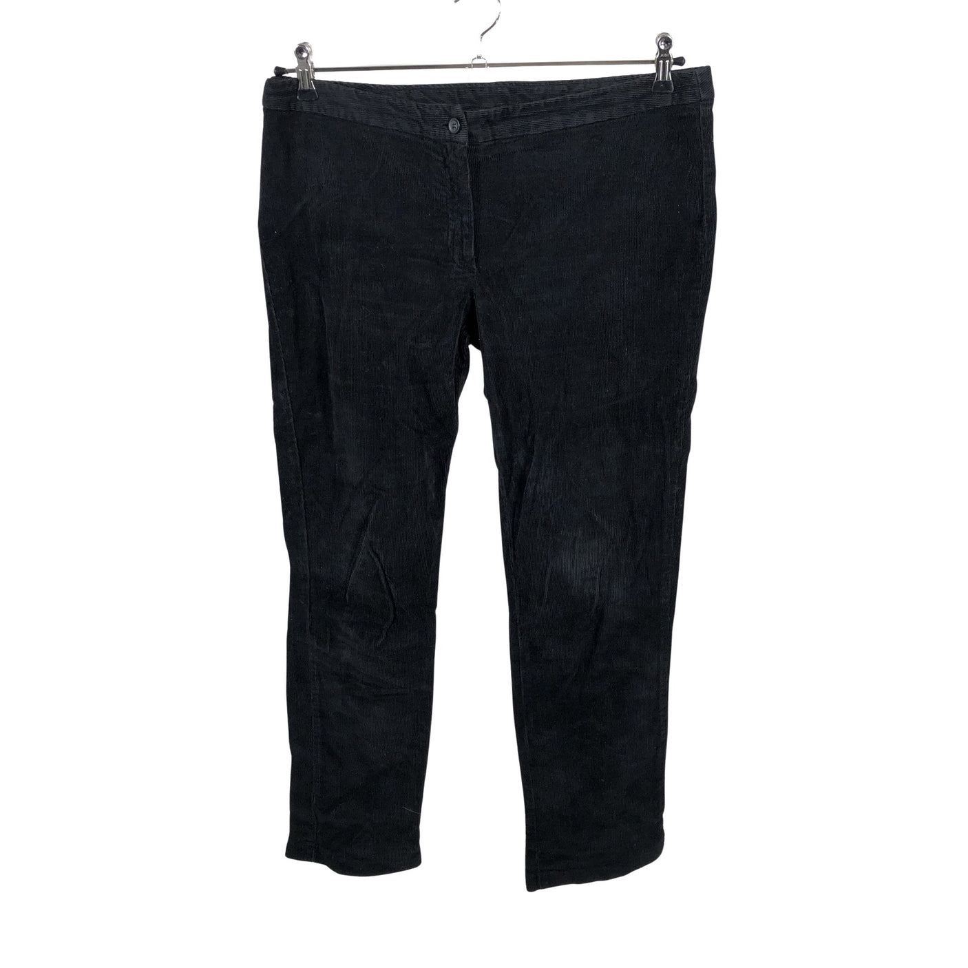 Unisex Benetton - Velvet pants, size 42 - Black (1)