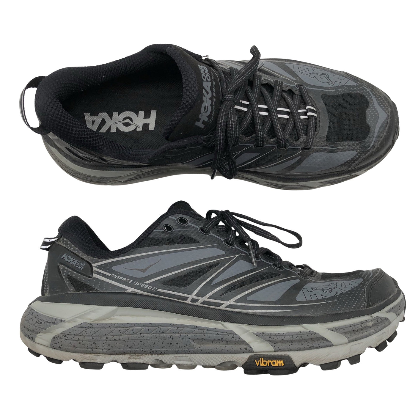 Unisex Hoka One One - Running shoes, size XS - Black (1)