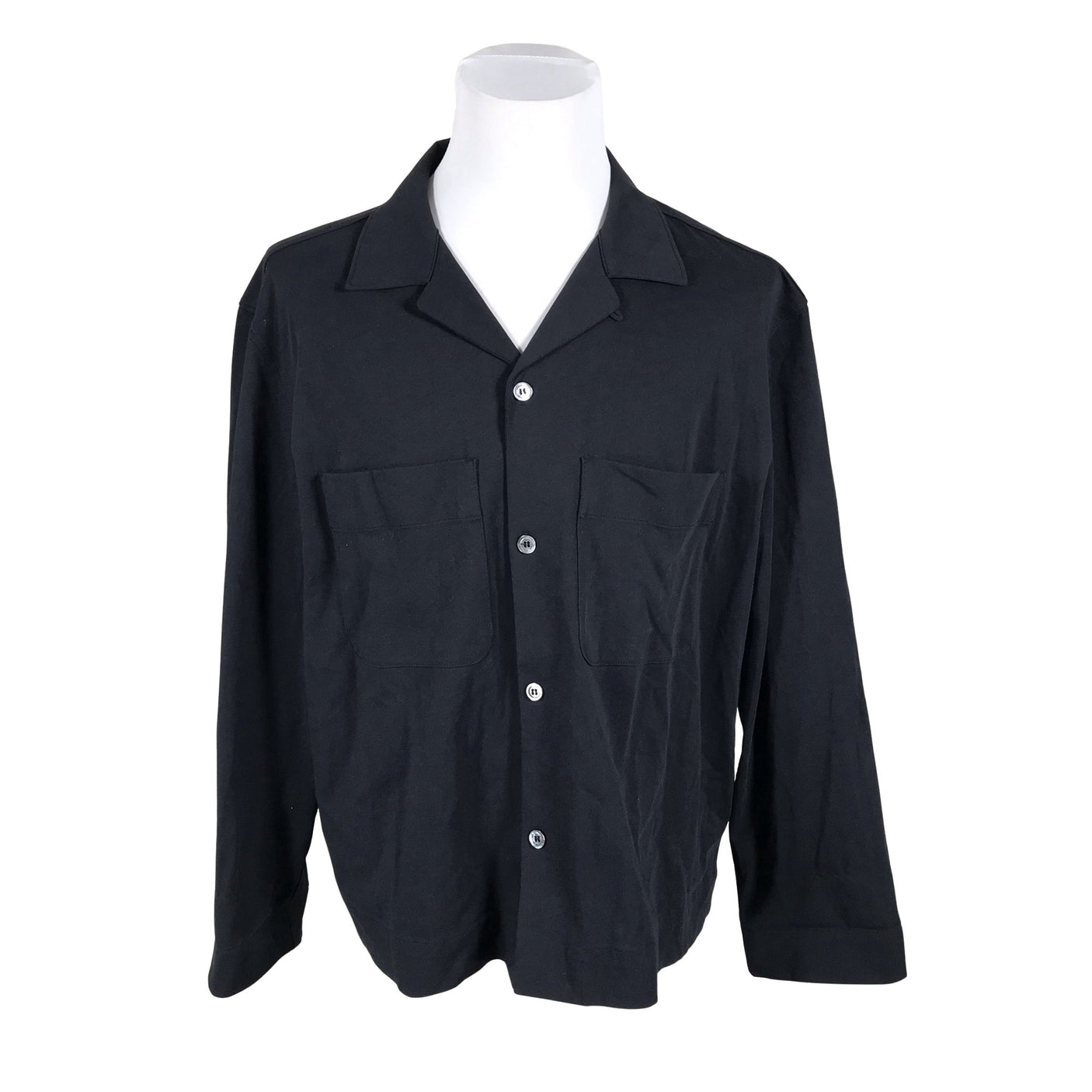 Unisex COS - Collared shirt, size XL - Black (1)