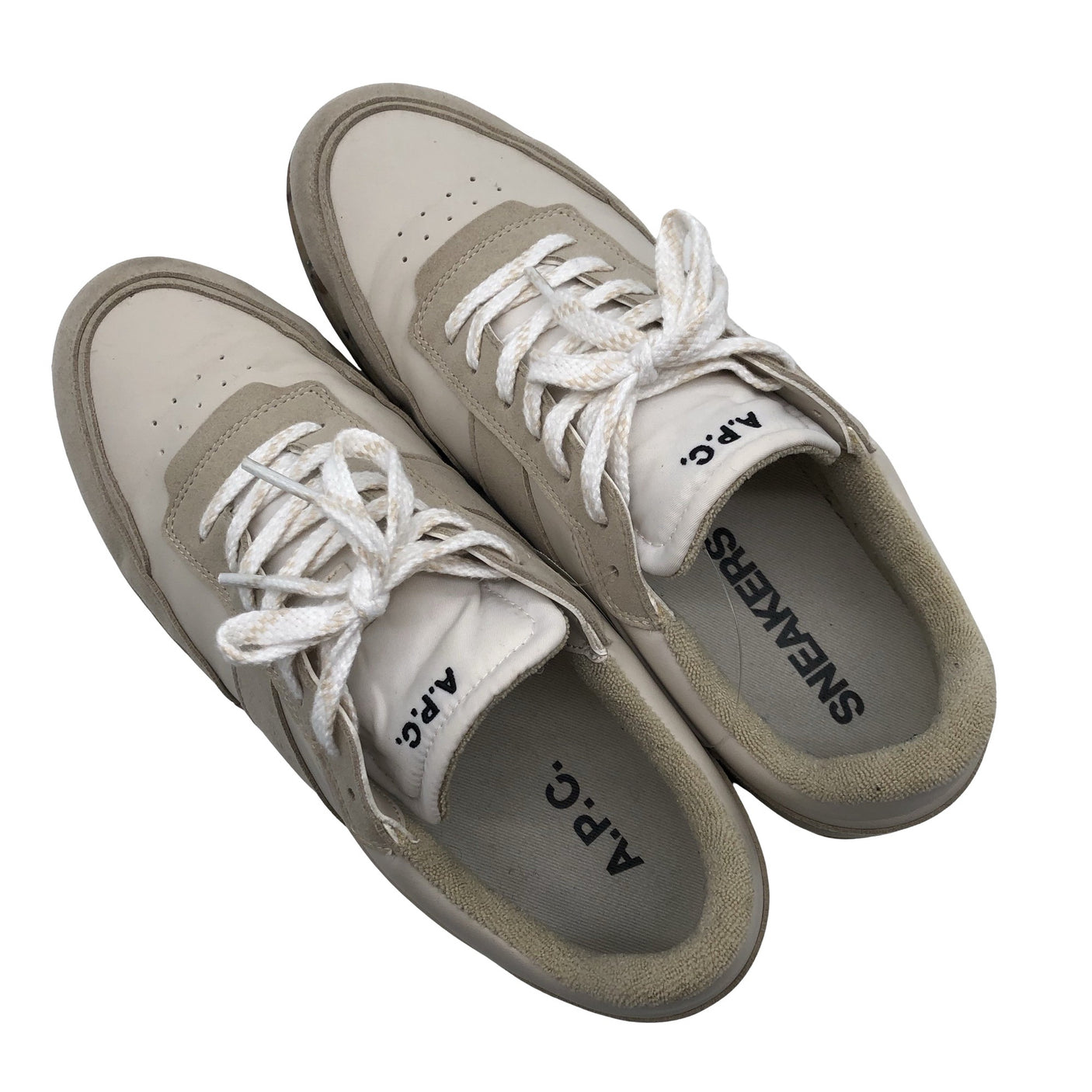 Unisex A.P.C. - Casual sneakers, size XS - Beige (3)