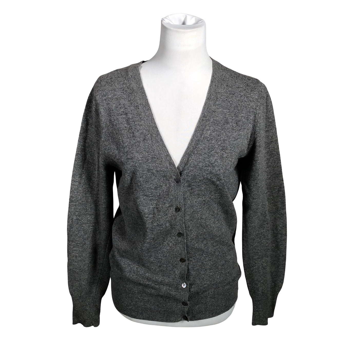 Unisex Benetton - Cardigan, size 38 - Gray (1)
