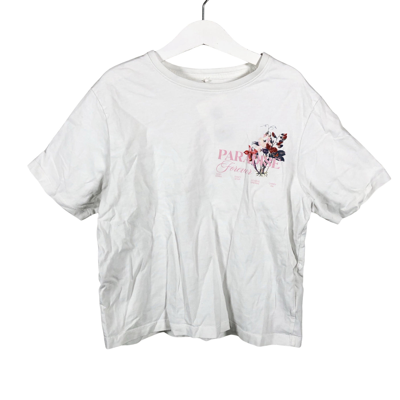 Unisex Name It - T-shirt, size 134 - 140 - White (2)