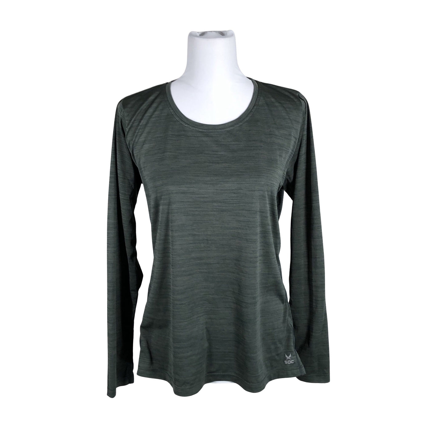 Unisex Soc - Sports shirt, long sleeve, size 40 - Green (1)