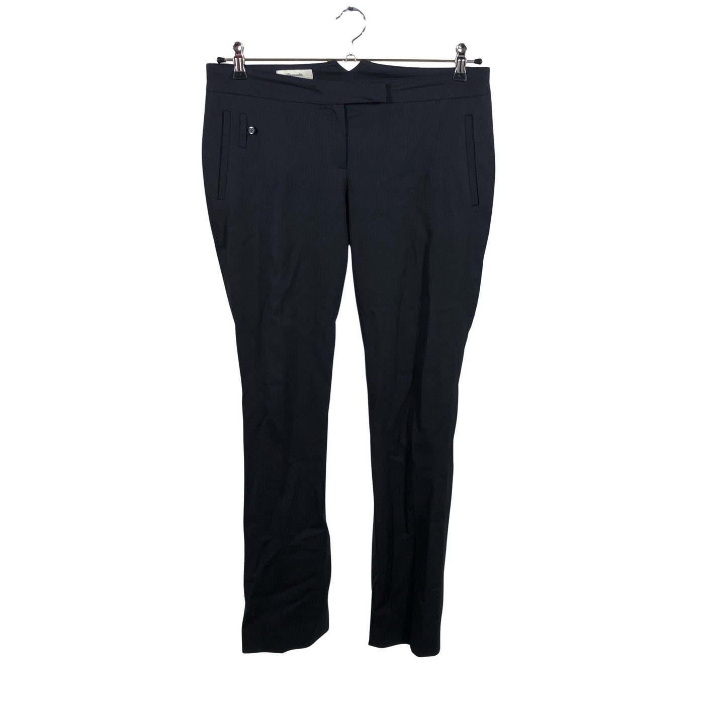 Unisex Faconnable - Straight leg trousers, size 42 - Black (1)