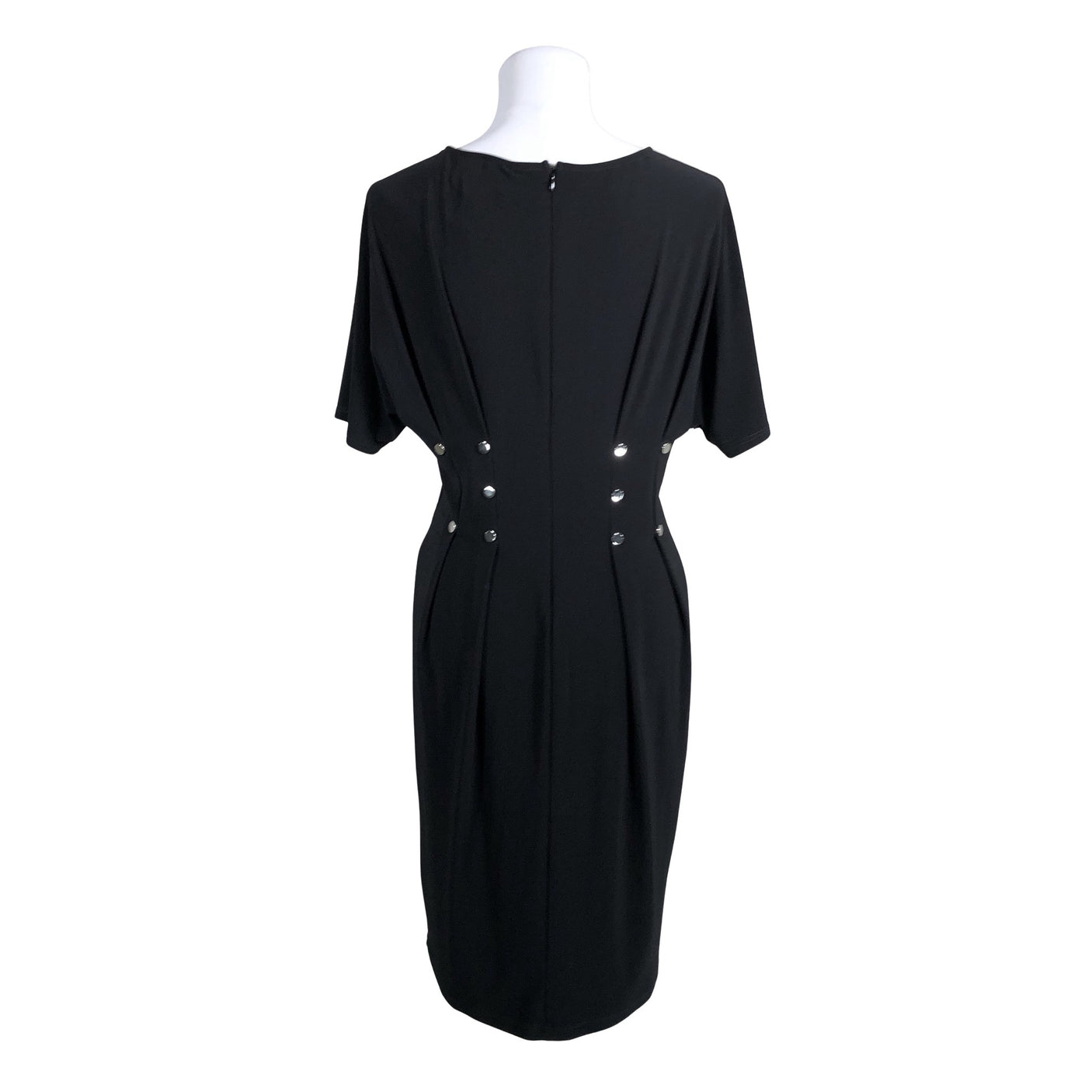 Unisex Joseph Ribkoff - Tricot dress, size 38 - Black (2)