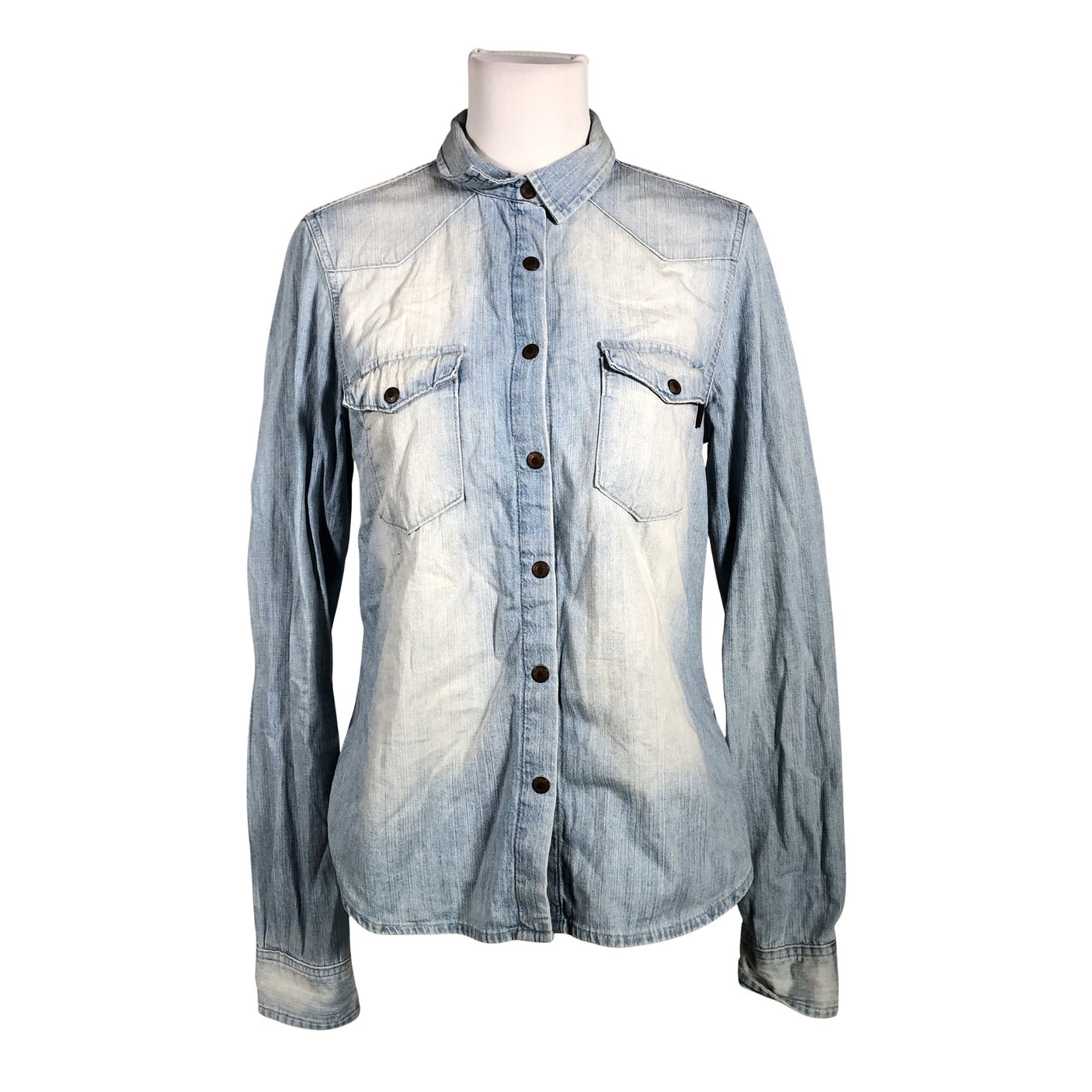 Unisex Crocker - Denim shirt, size 40 - Light blue (1)