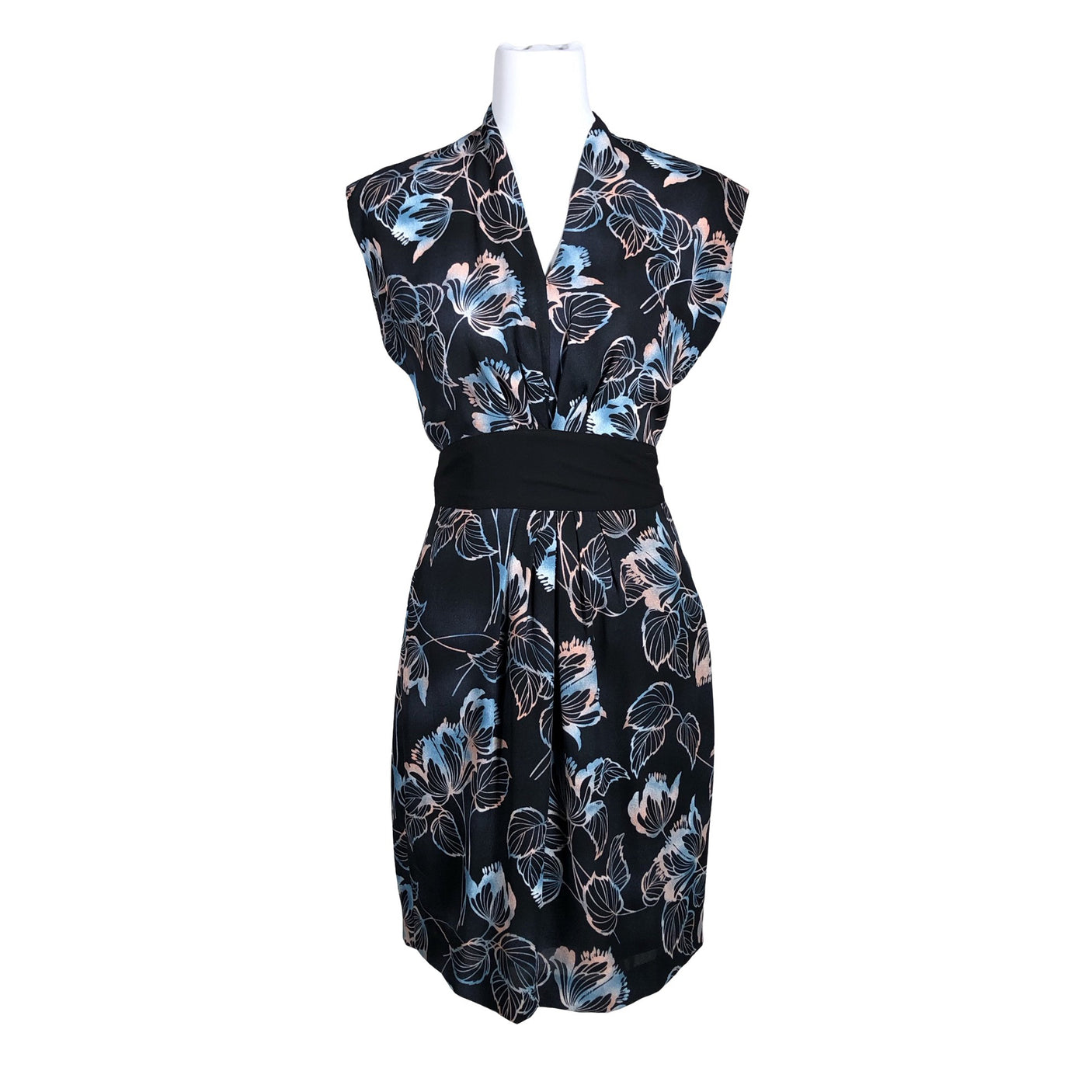 Unisex Mexx - Schiffon dress, size 36 - Blue (1)