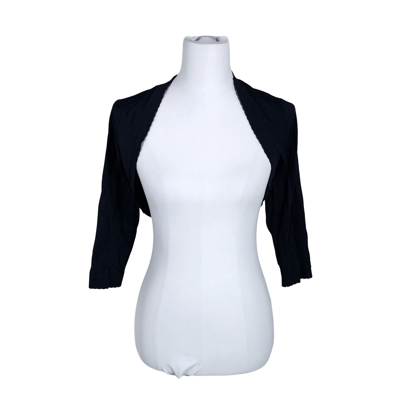 Unisex Esprit - Knit bolero jacket, size 38 - Blue (1)
