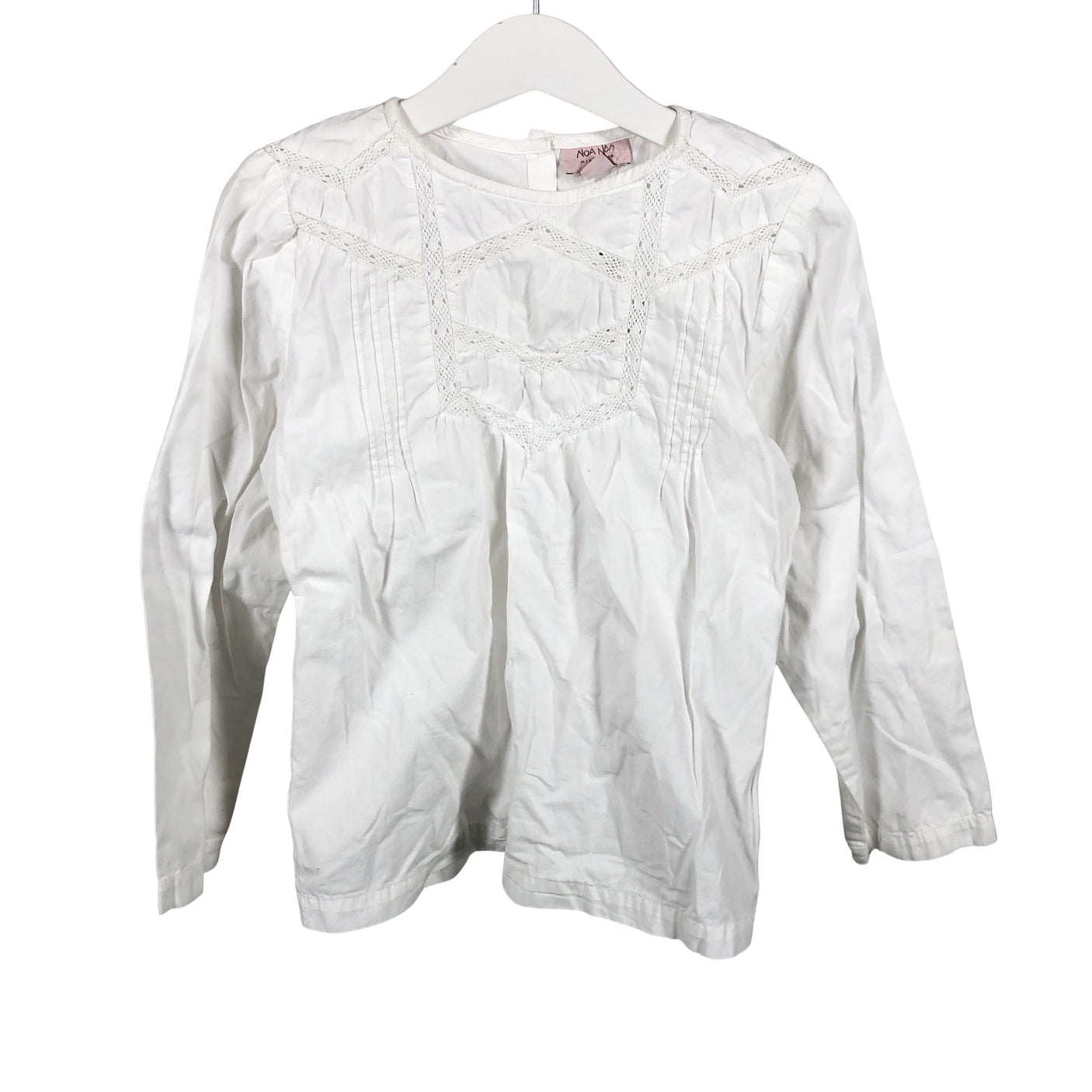 Unisex Noa Noa - Blouse, size 122 - 128 - White (1)