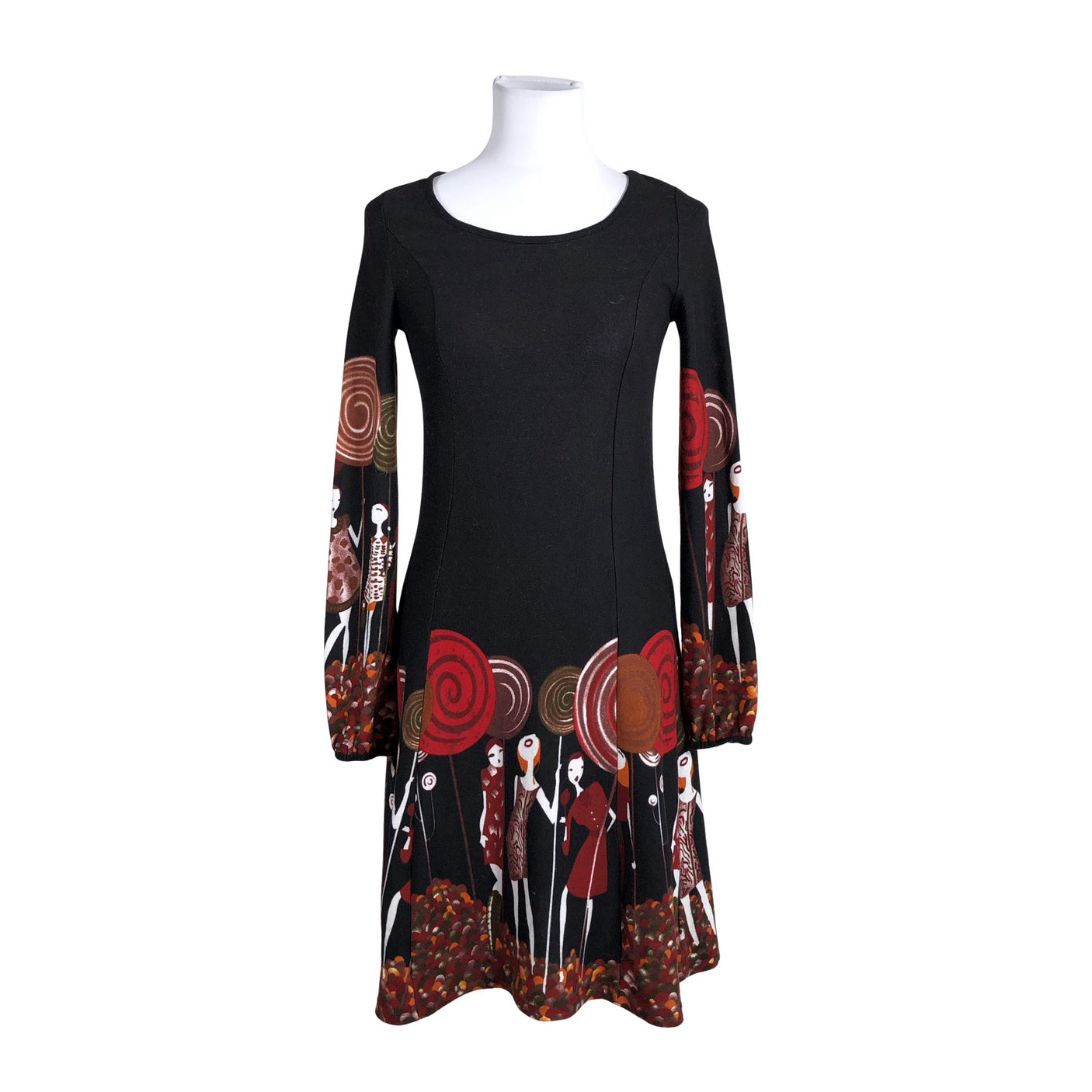 Unisex Anna Field - Knit dress, size 36 - Black (1)