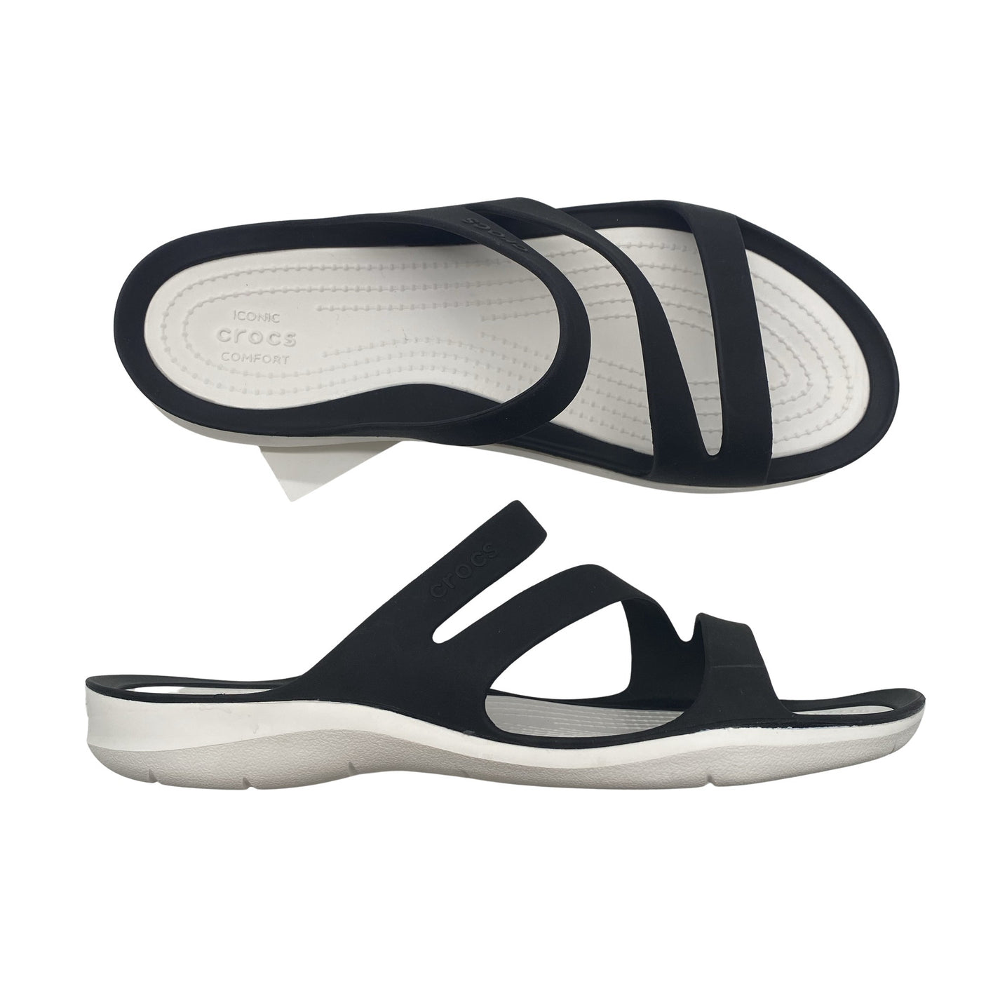 Unisex Crocs - Sandals, size 40 - Black (1)