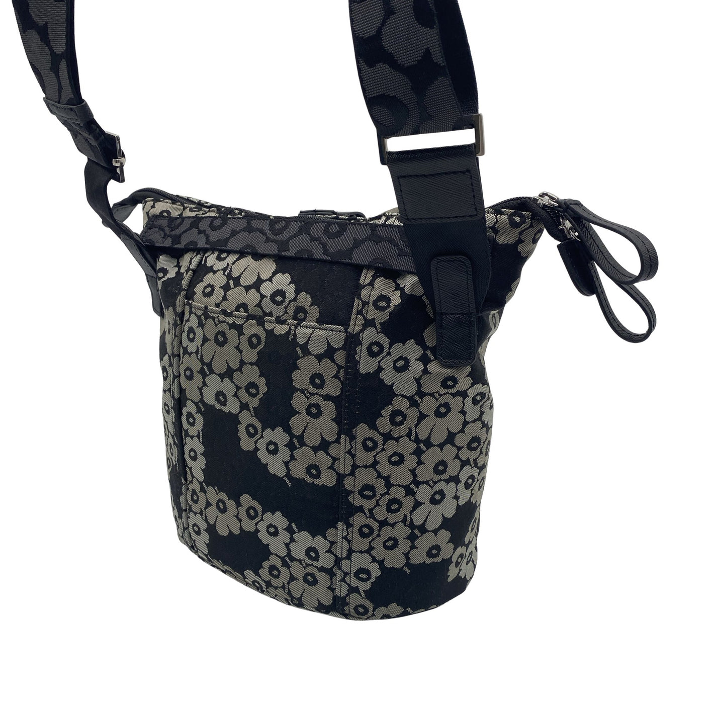 Unisex Marimekko - Shoulder bag, size Midi - Black (2)