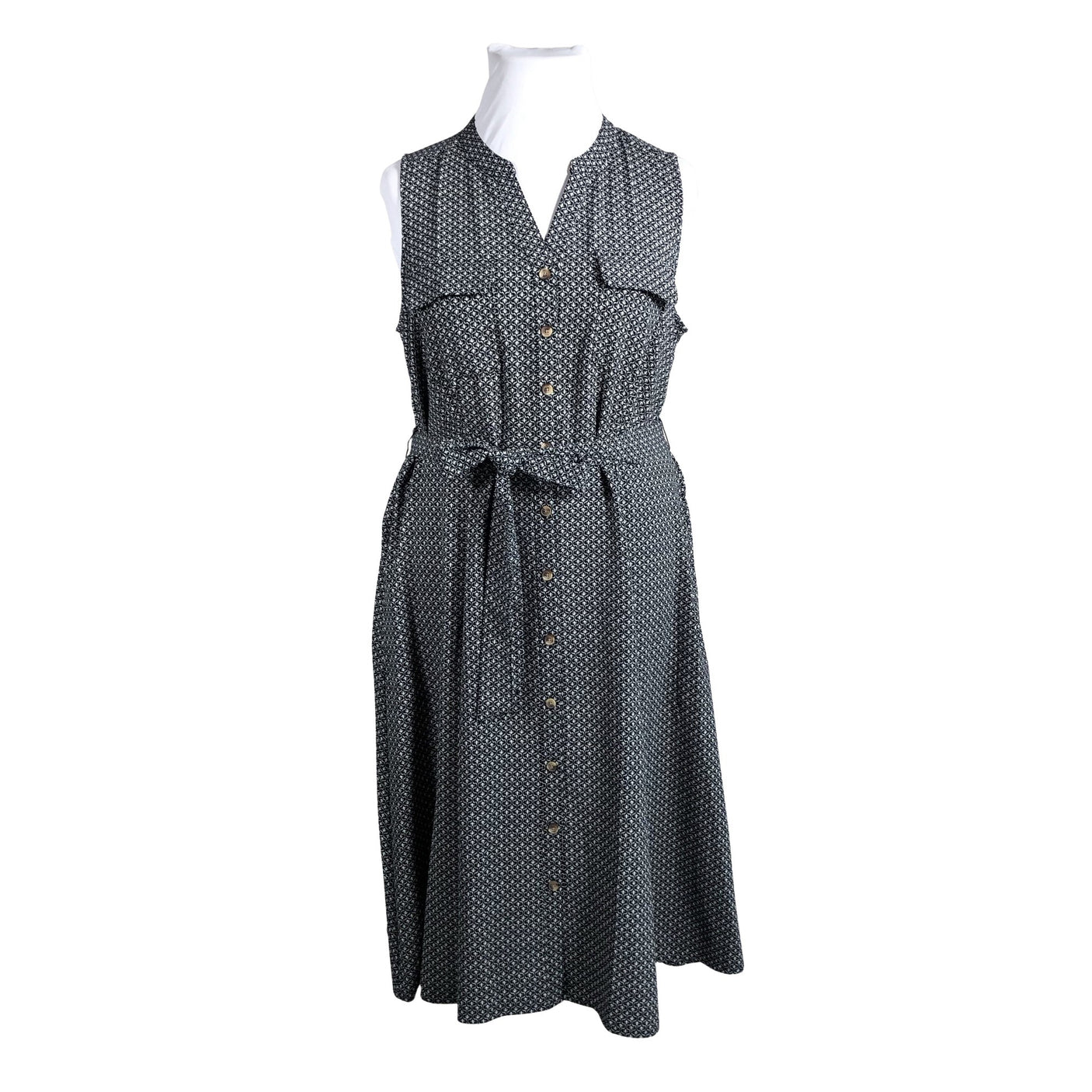 Unisex Croft & Barrow - Schiffon dress, size 42 - Black (1)