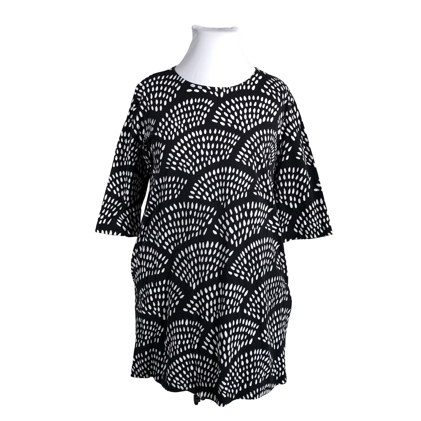 Unisex Marimekko - Tricot tunic, size 44 - Black (1)