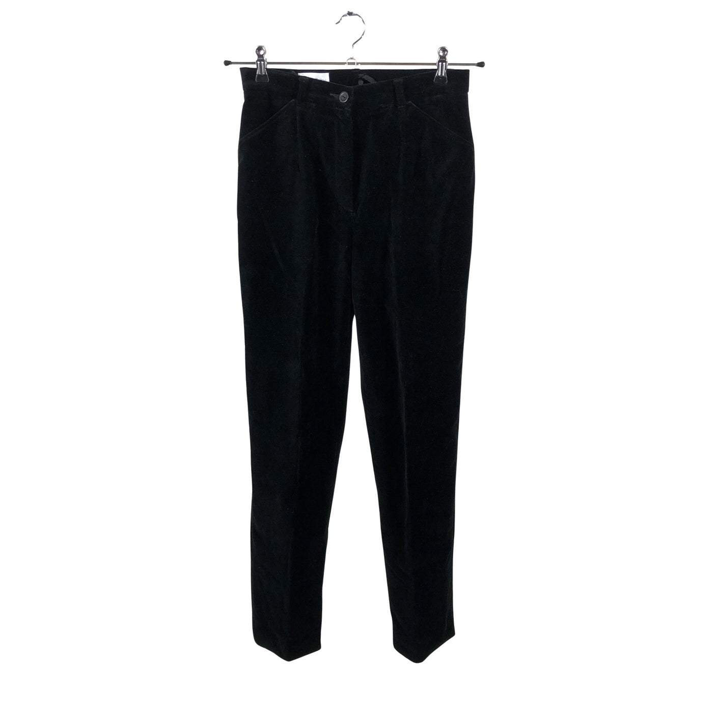 Unisex Peter Hahn - Velvet pants, size 36 - Black (1)