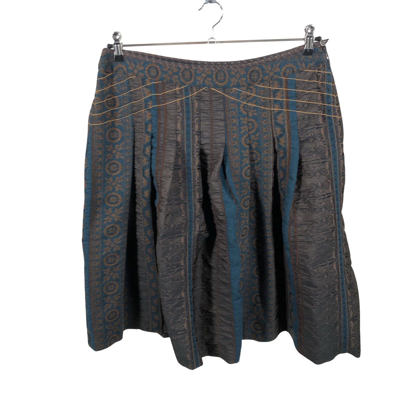 Unisex Bandolera - Fabric skirt, size 42 - Brown (1)