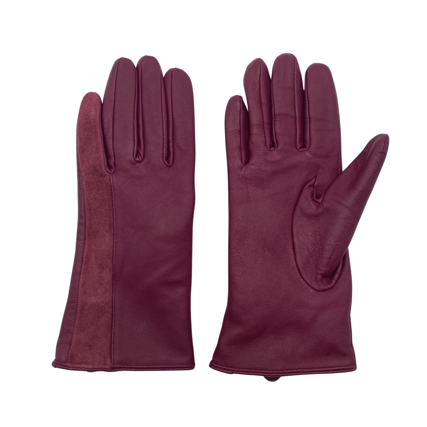 Unisex Marja Kurki - Leather gloves, size Ei kokoa - Violet (1)