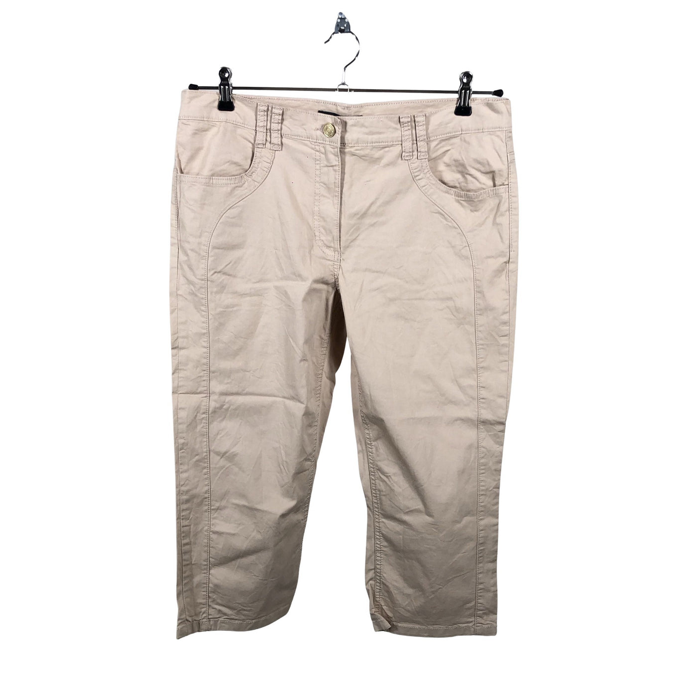 Unisex Betty Barclay - Capri pants, size 40 - Beige (1)