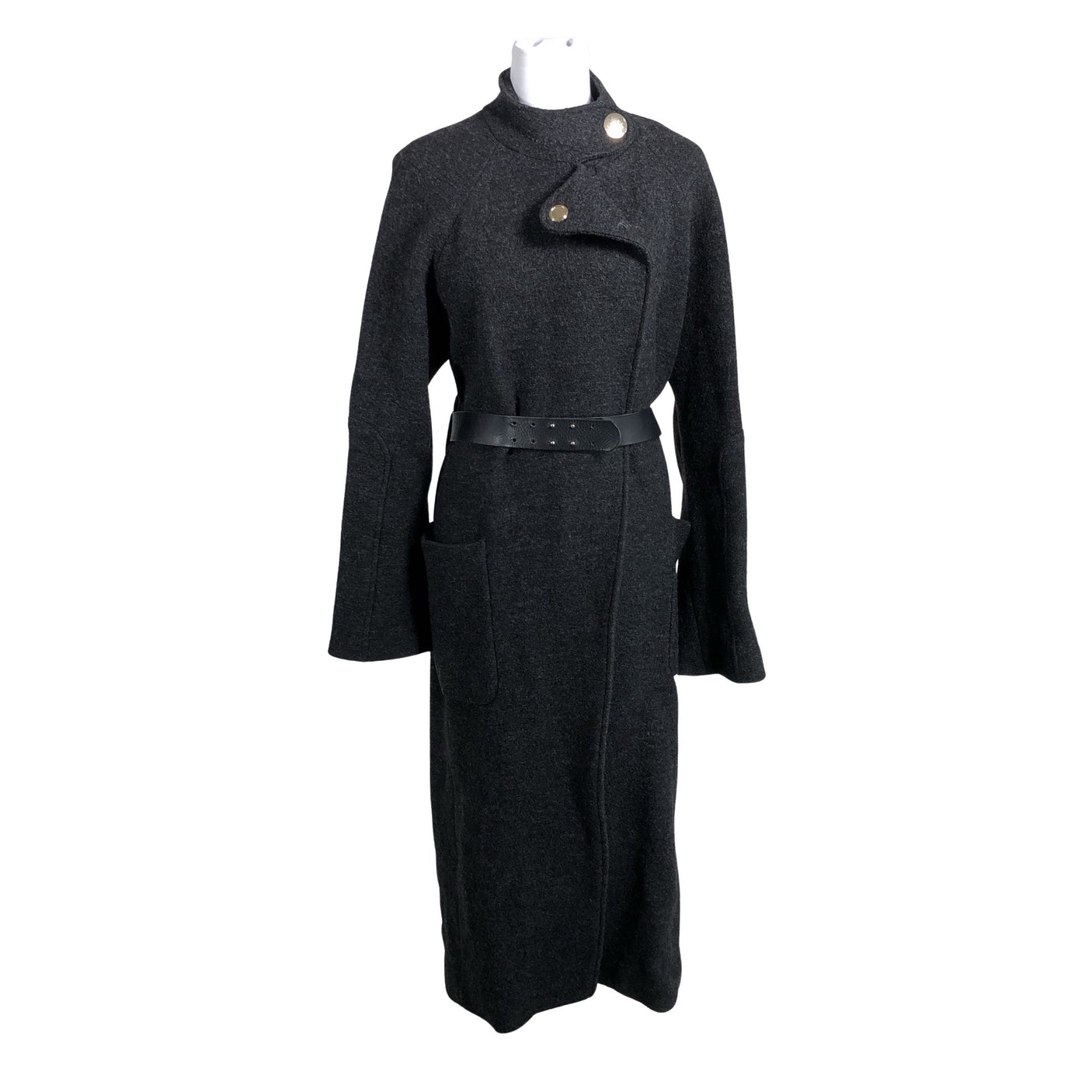 Unisex ba&sh - Wool coat, size 36 - Gray (1)