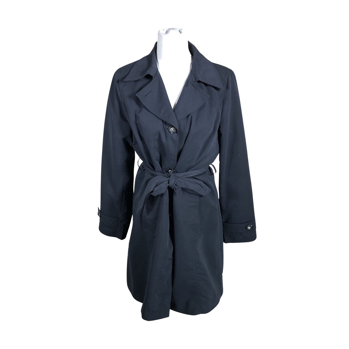 Unisex Steilmann - Trench coat, size 40 - Black (1)