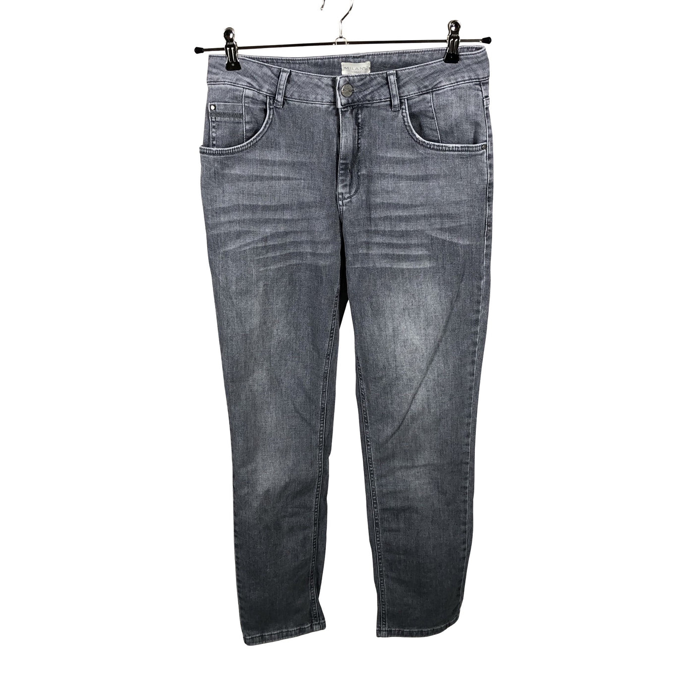 Unisex Milano Italy - Jeans, size 38 - Gray (2)