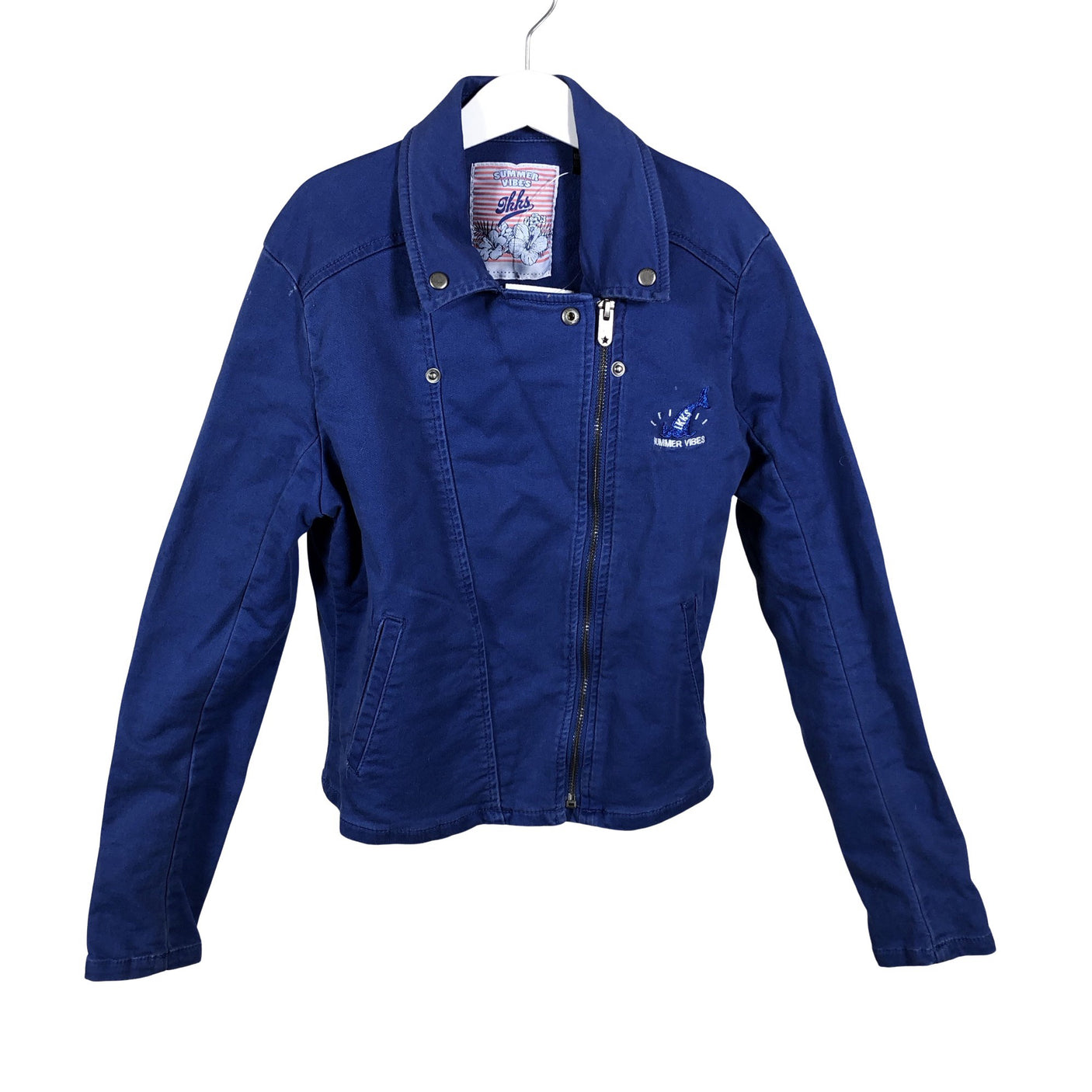 Unisex IKKS - Denim jacket, size 146 - 152 - Blue (2)
