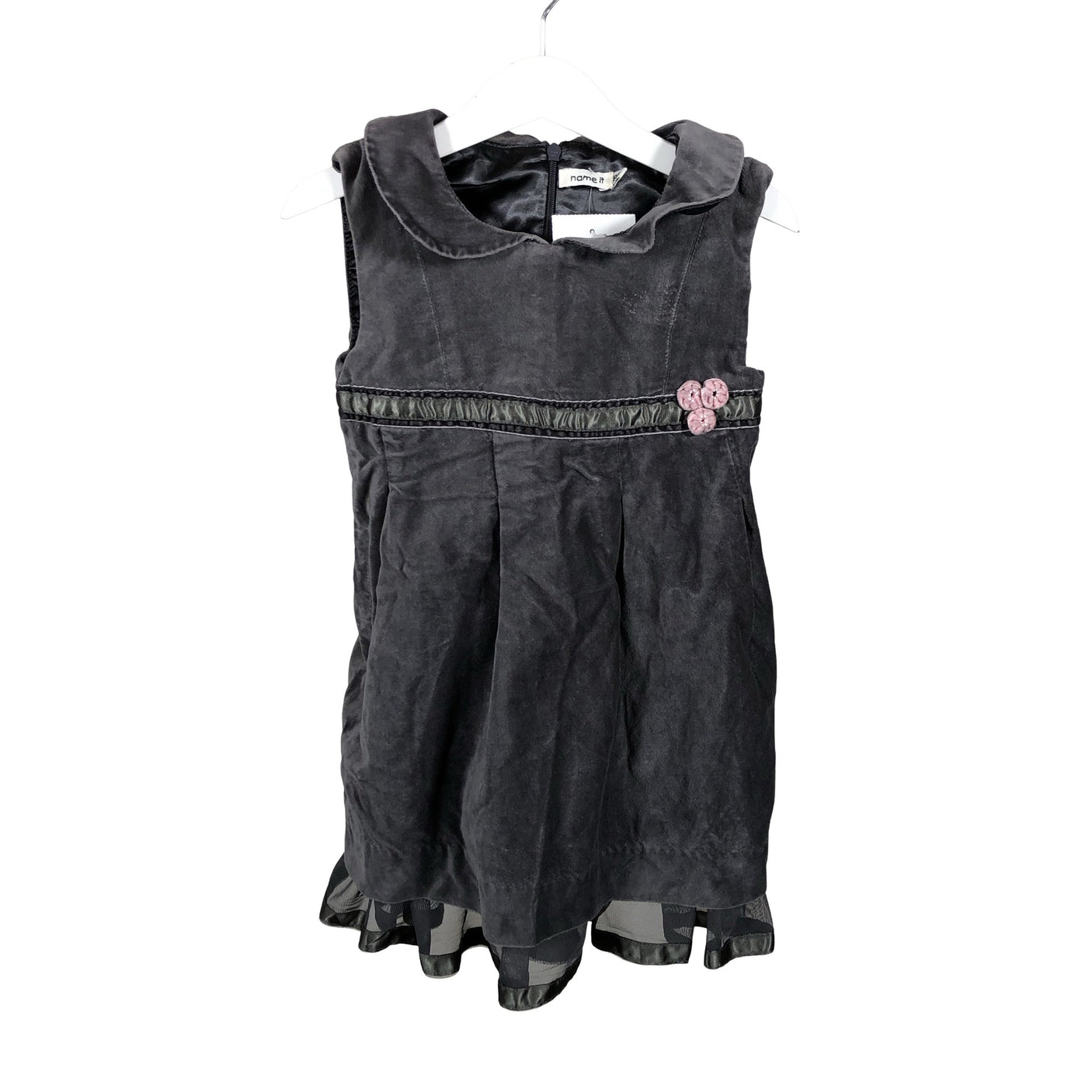 Unisex Name It - Party dress, size 86 - 92 - Gray (1)