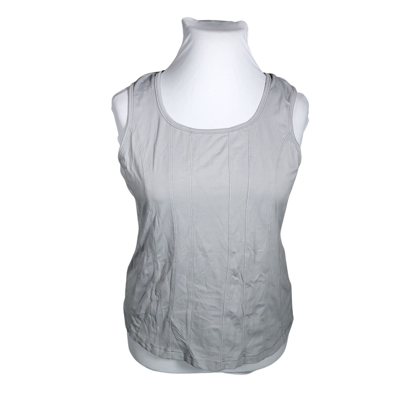Unisex Gerry Weber - Tricot tank top, size 46 - Gray (1)