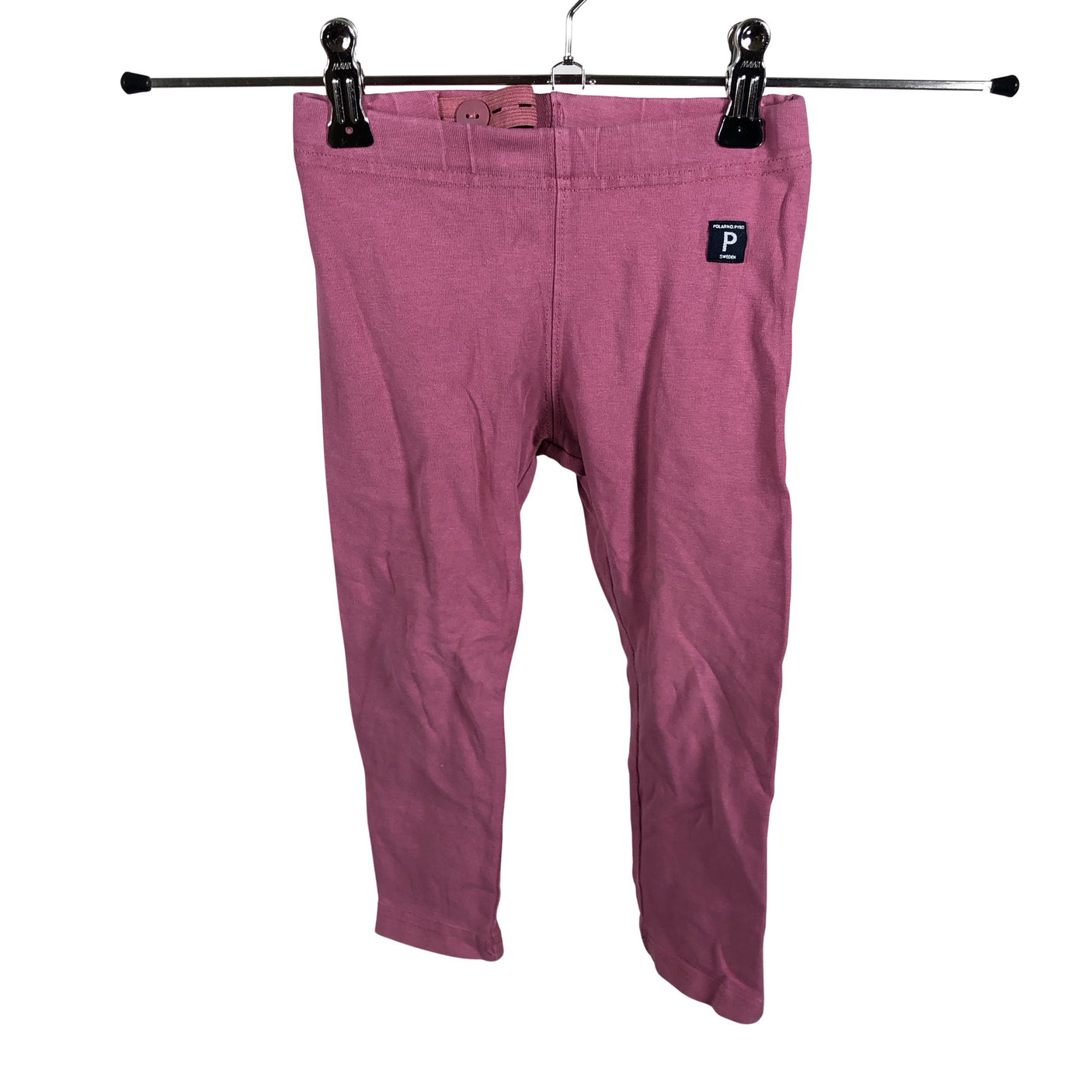 Unisex Polarn O. Pyret - Leggings, size 92 - 98 - Light pink (1)