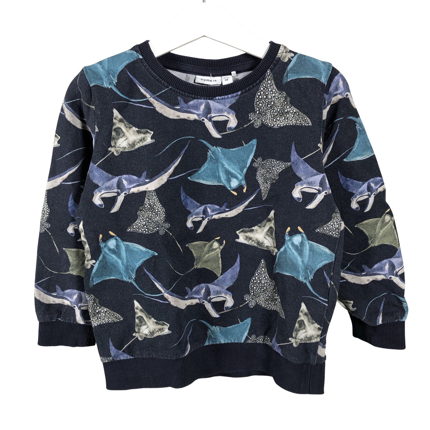 Unisex Name It - Sweatshirt, size 92 - 98 - Blue (1)