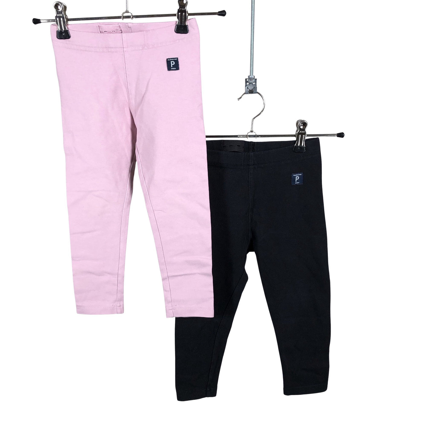 Unisex Polarn O. Pyret - Leggings, size 92 - 98 - Light pink (1)