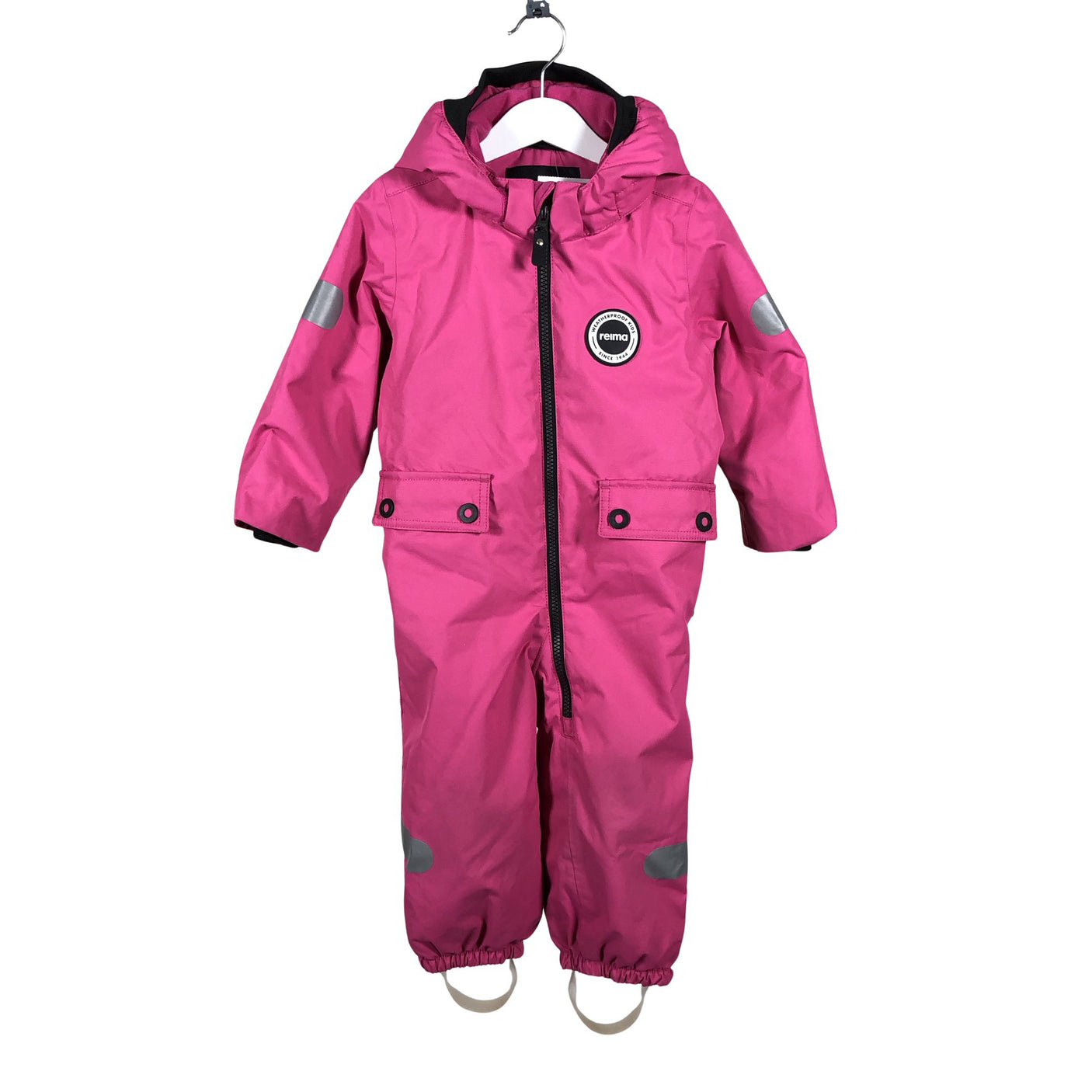 Unisex Reima - Winter overall, size 80 - 86 - Pink (2)