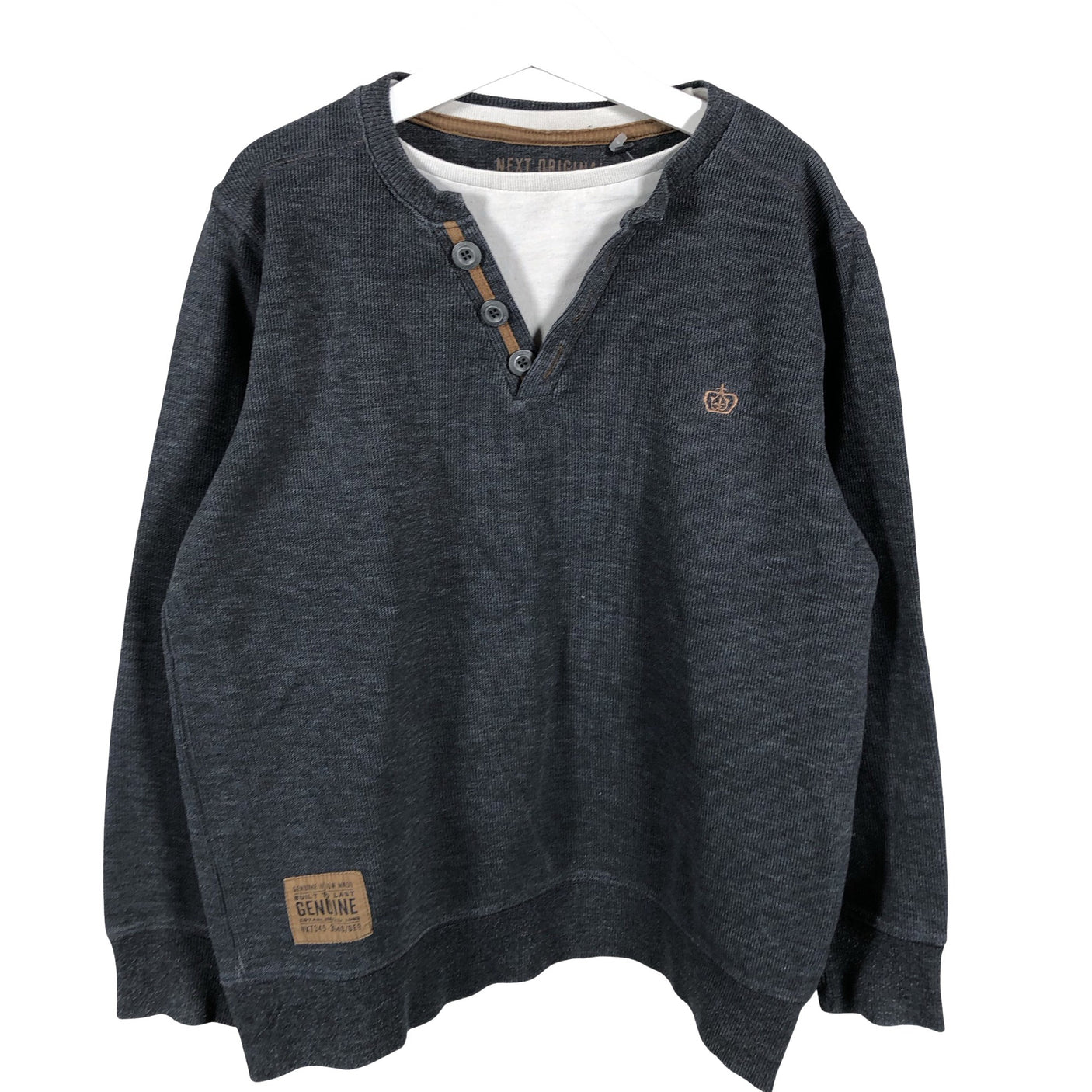 Unisex Next - Sweatshirt, size 134 - 140 - Gray (1)