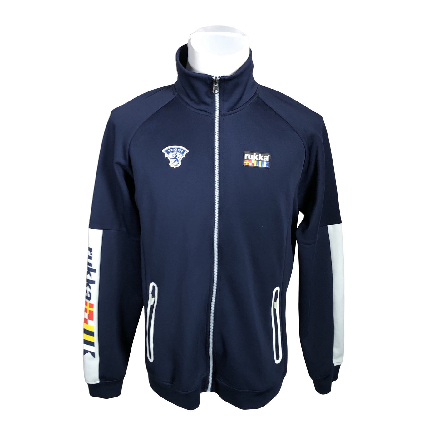 Unisex Rukka - Track jacket, size L - Blue (1)