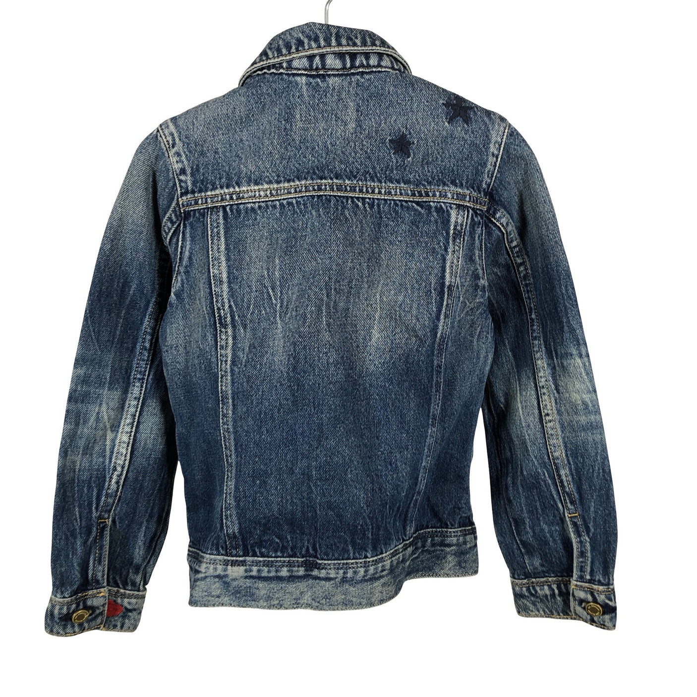 Unisex Scotch&Soda - Denim jacket, size 116 - 122 - Blue (3)