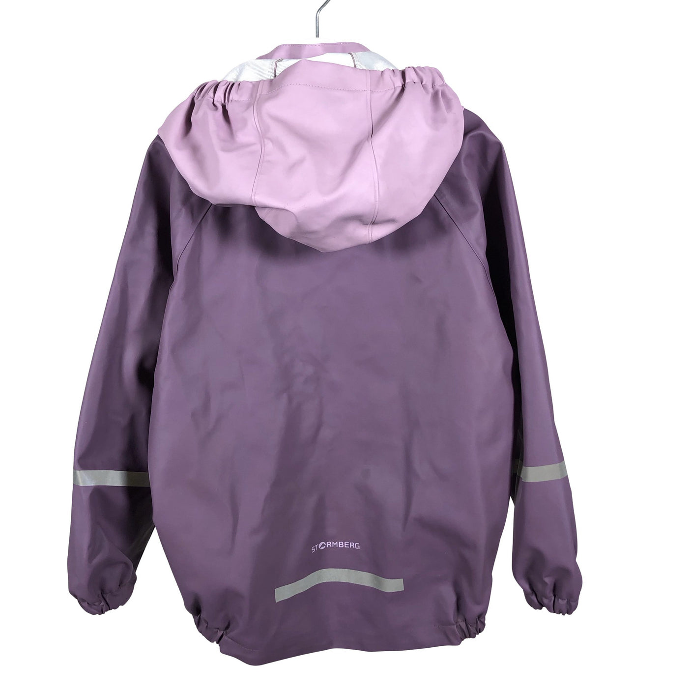 Unisex Stormberg - Rain jacket, size 110 - 116 - Light pink (3)