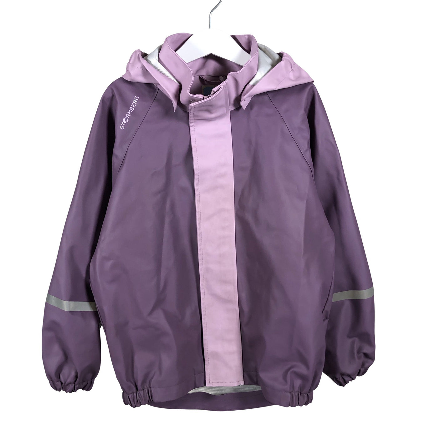 Unisex Stormberg - Rain jacket, size 110 - 116 - Light pink (2)