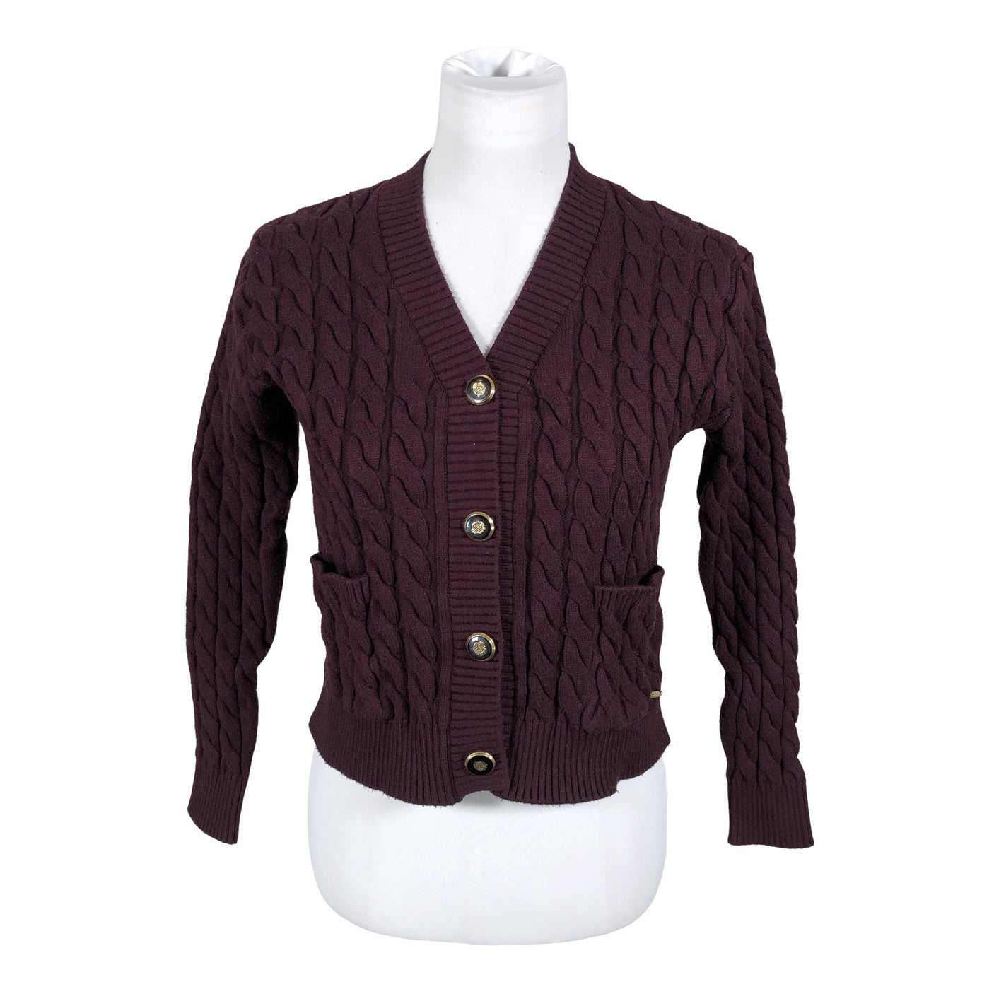 Unisex Denim Demon - Cardigan, size 38 - Violet (1)