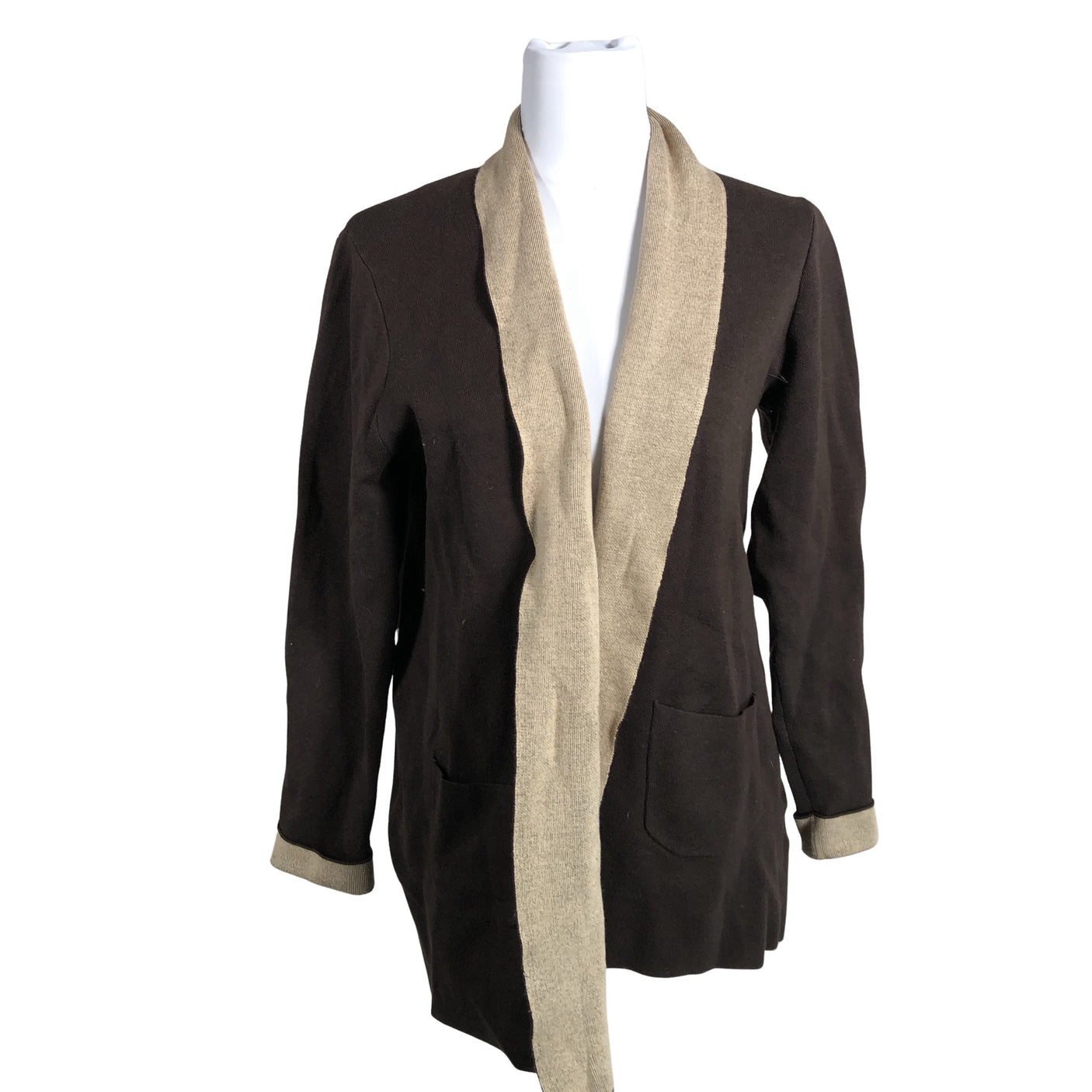 Unisex Micha - Cardigan, size 38 - Brown (1)