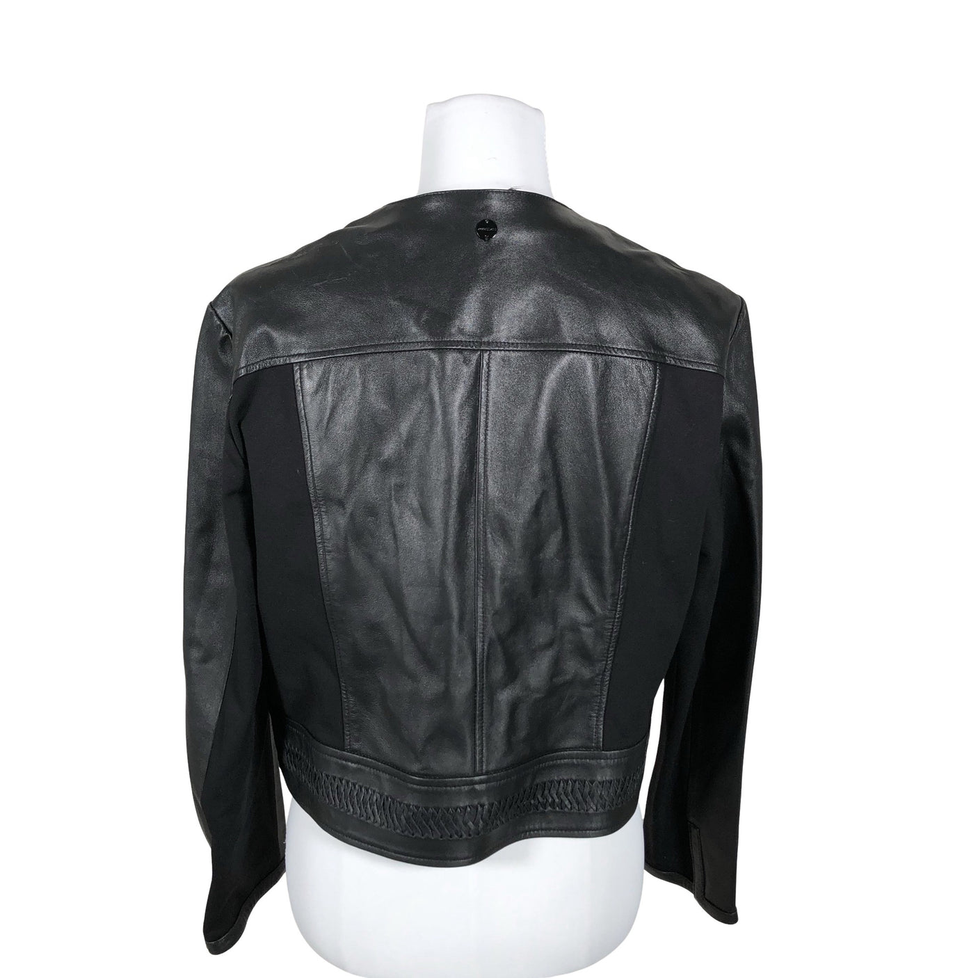 Unisex Marc Cain - Leather jacket, size 40 - Black (3)