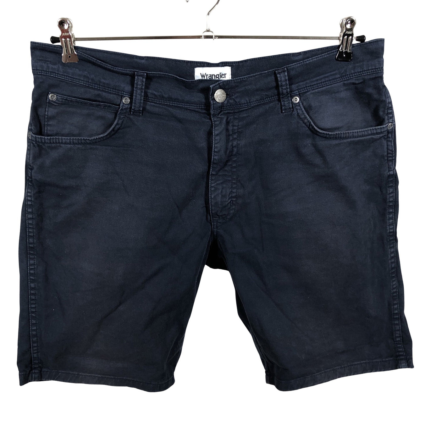 Unisex Wrangler - Denim shorts, size W34 - Blue (2)