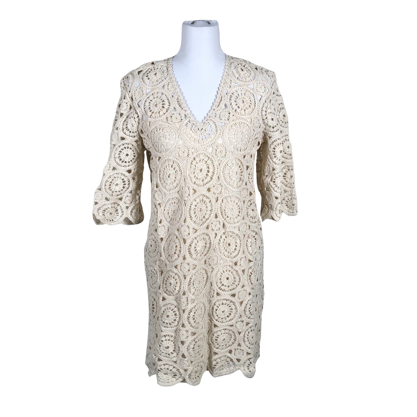 Unisex Max&Co - Dress, size 40 - Beige (1)