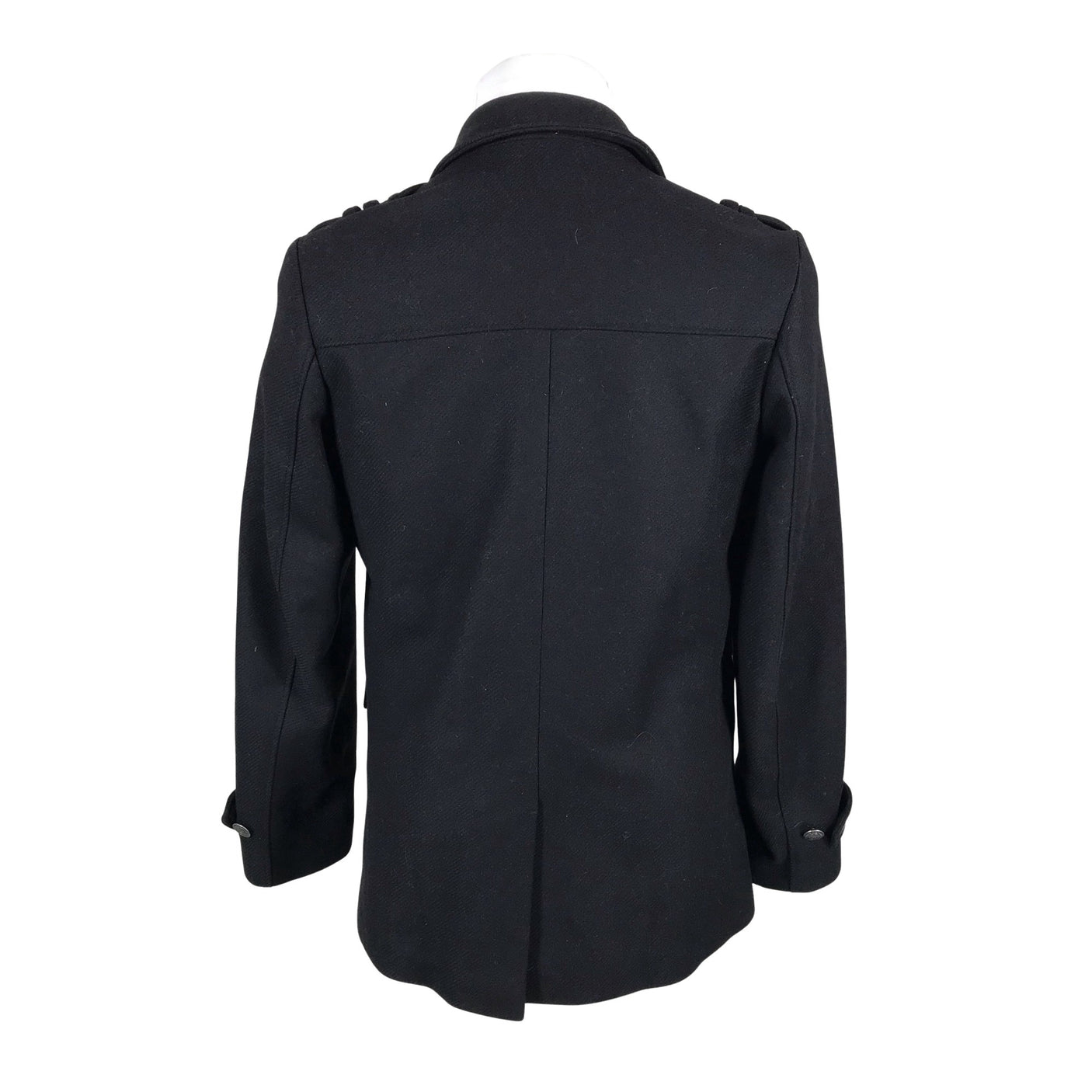 Unisex Caramelo - Wool coat, size M - Black (2)