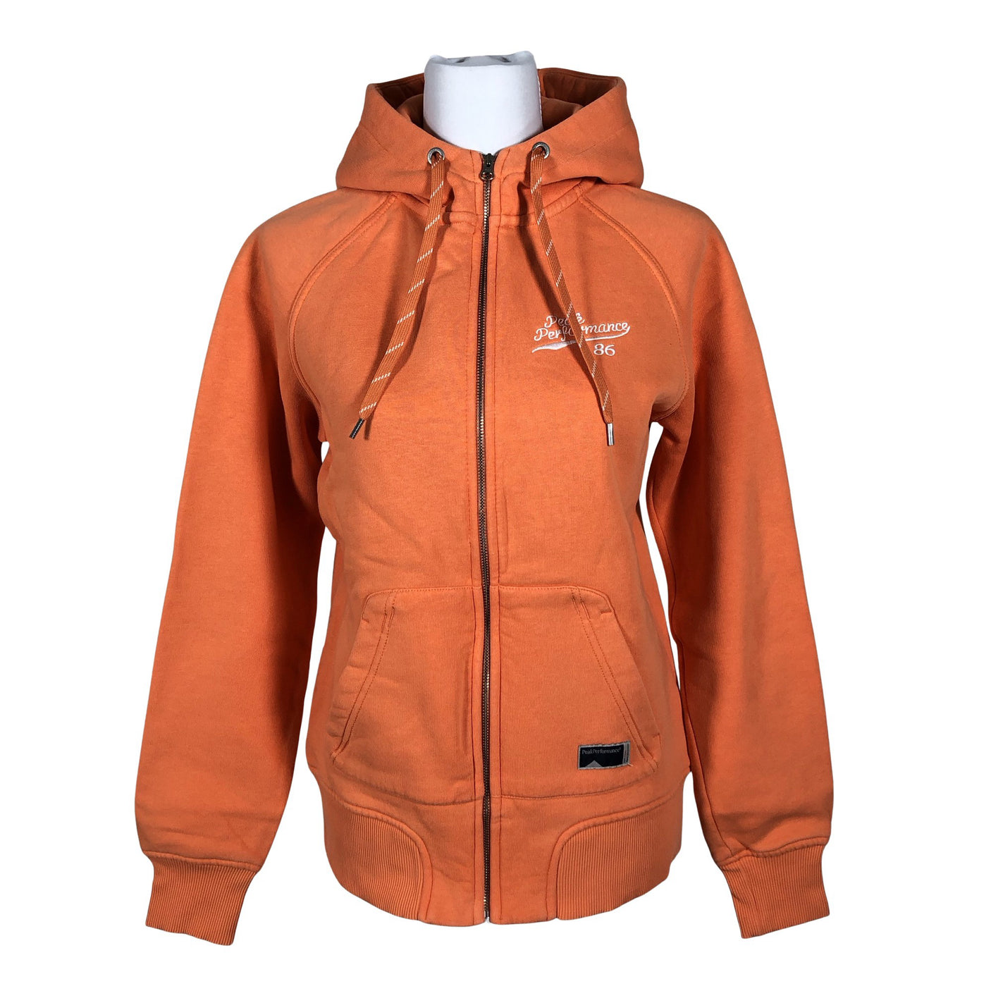 Unisex Peak Performance - Hoodie, size 40 - Orange (2)
