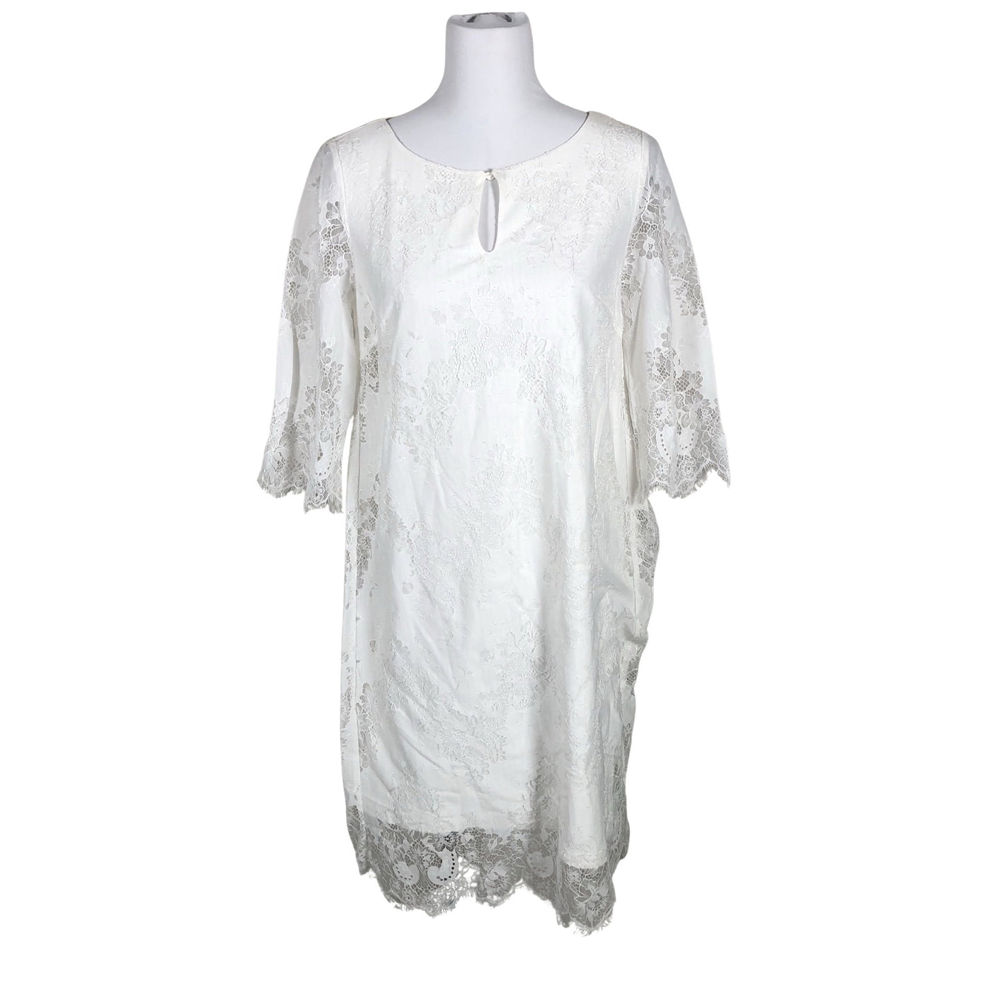 Unisex Summum Woman - Party dress, size 34 - White (1)