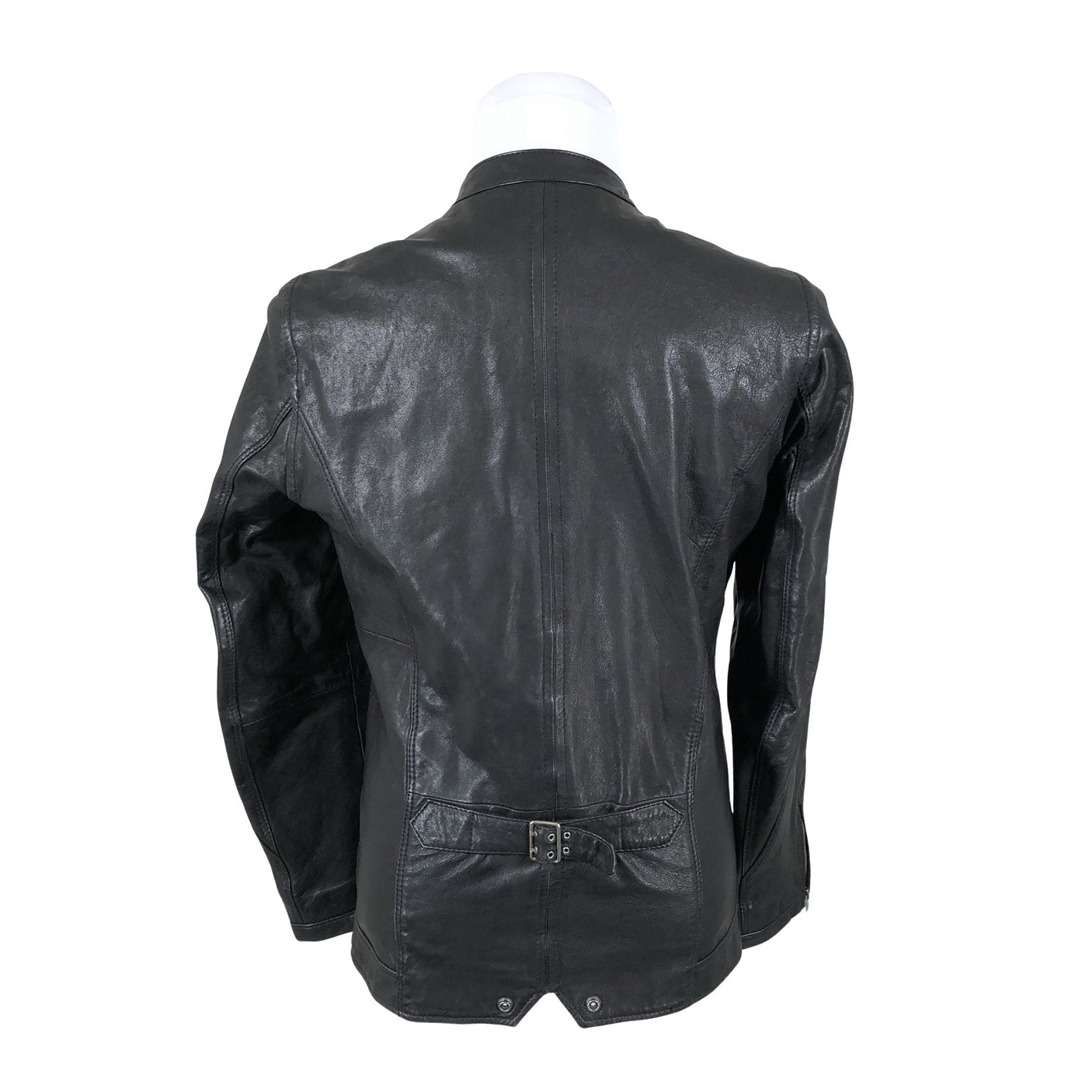 Unisex Diesel - Leather jacket, size S - Black (2)