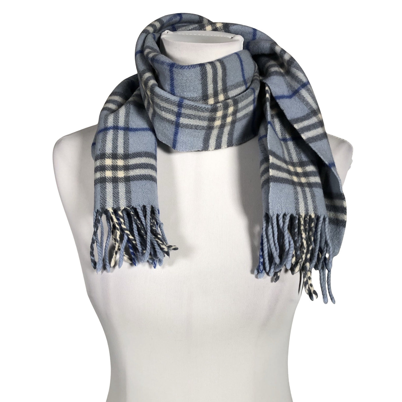 Unisex Burberry - Scarf, size Ei kokoa - Light blue (1)