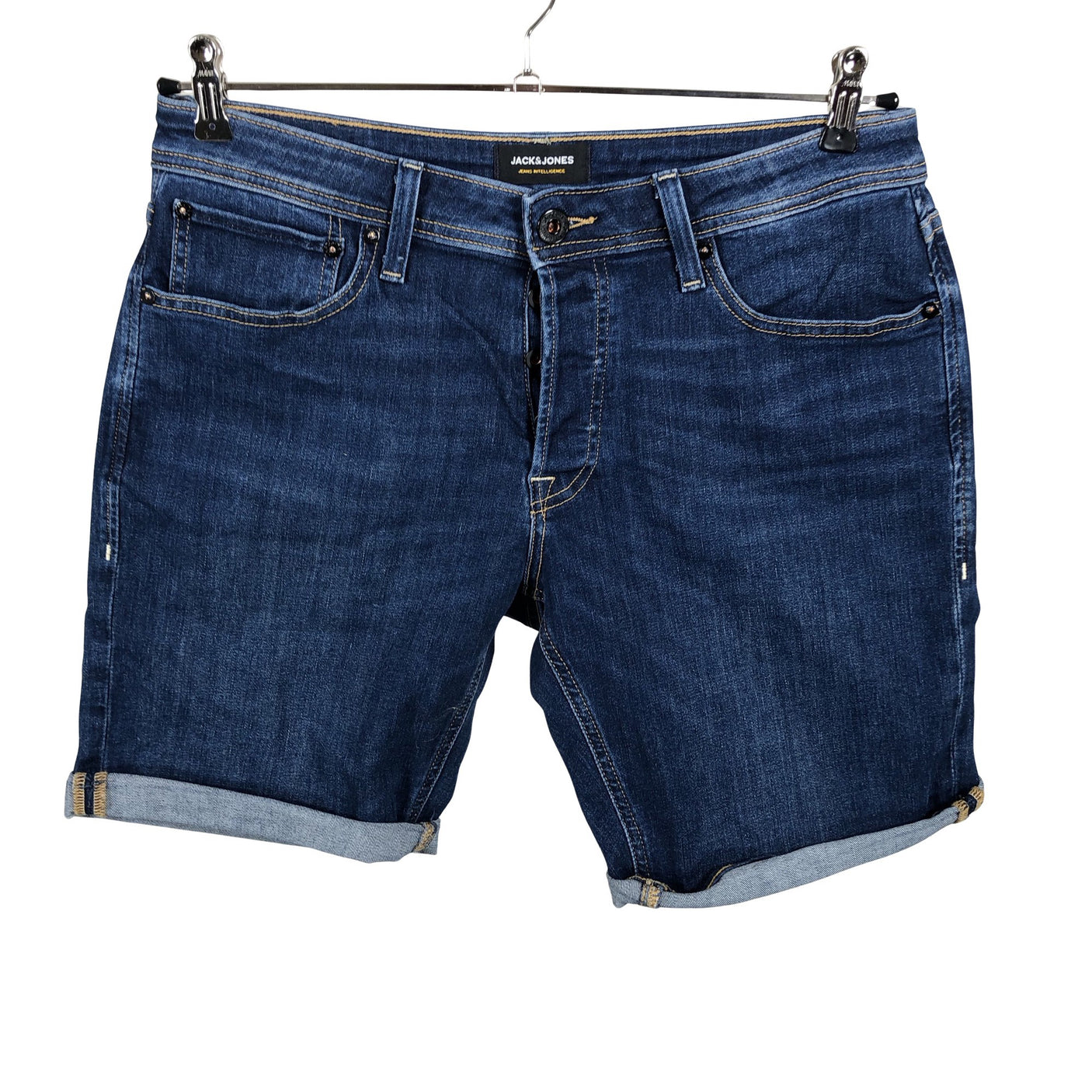 Unisex Jack & Jones - Denim shorts, size M - Blue (1)