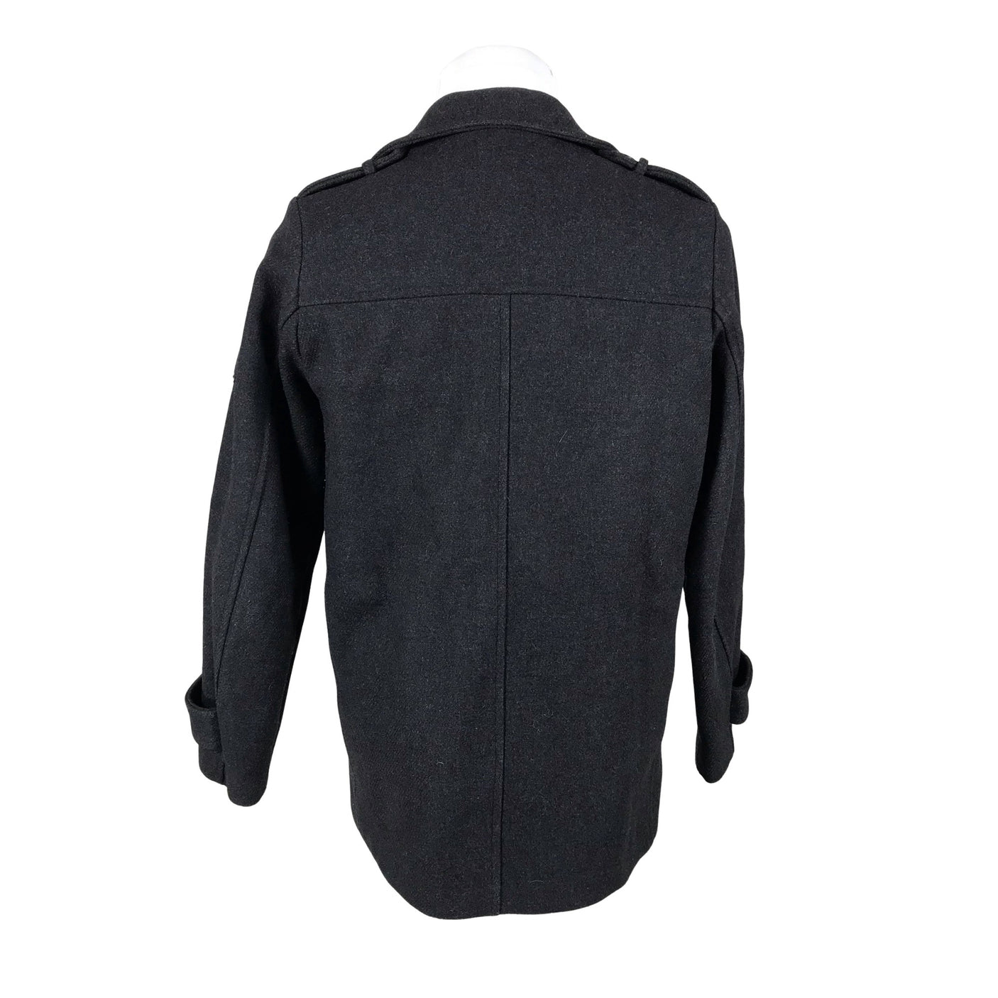 Unisex R-collection - Wool coat, size M - Gray (3)